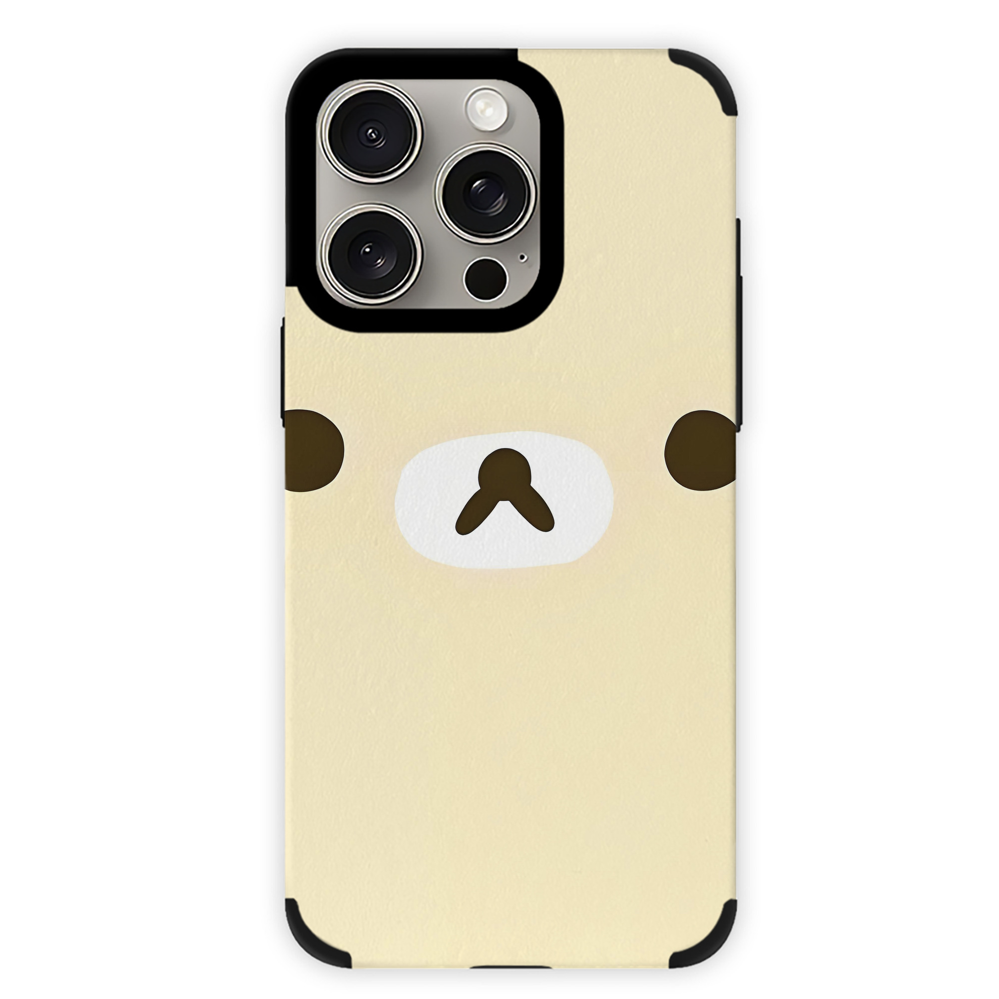 （画像用） リラックマ リラックマ キイロイトリ Rilakkuma Korilakkuma Kiiroitori 【iPhone15ProMax対応】 PUレザー スマホケース 耐衝撃＆黄変防止