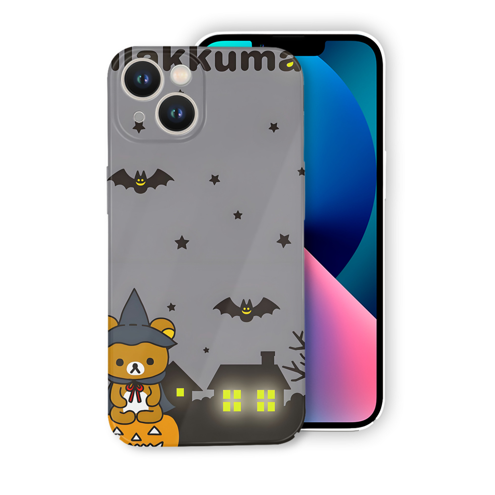 （画像用） リラックマ リラックマ キイロイトリ Rilakkuma Korilakkuma Kiiroitori 【iPhone 14シリーズ対応】ハードケース