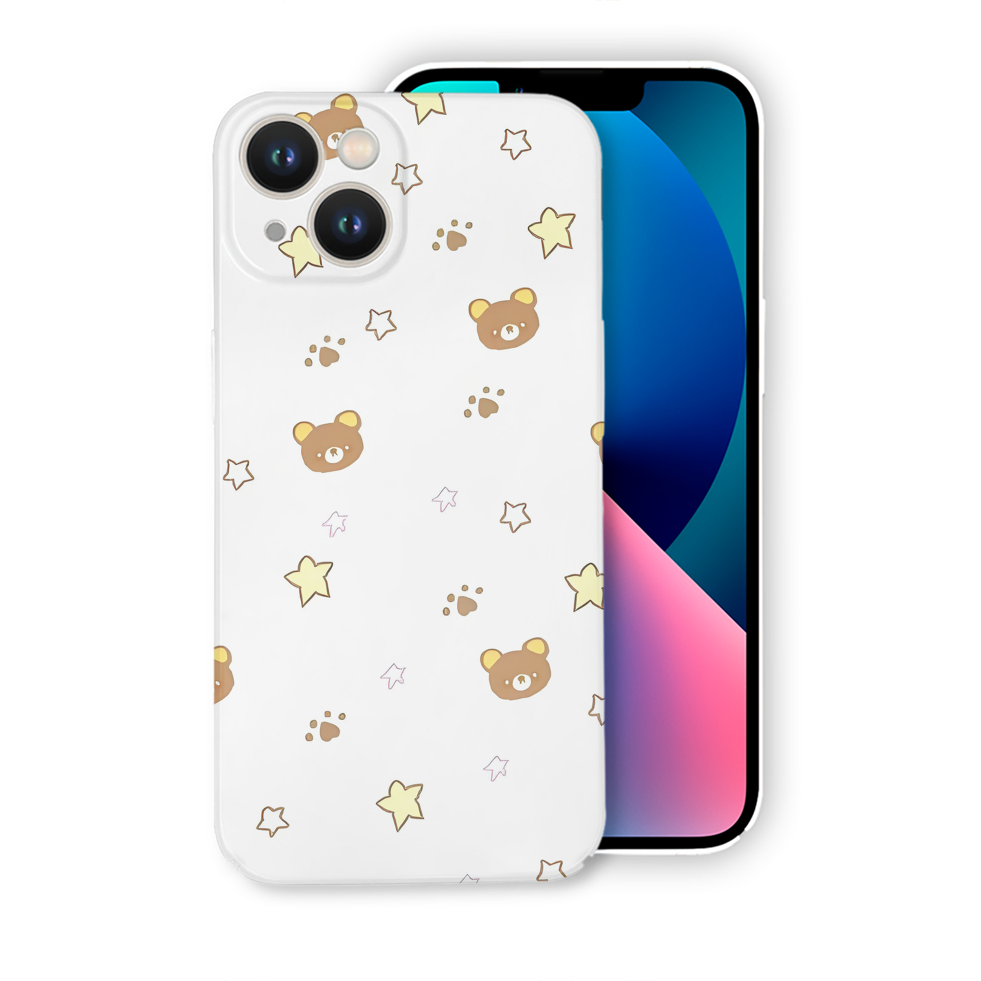 （画像用） リラックマ リラックマ キイロイトリ Rilakkuma Korilakkuma Kiiroitori 【iPhone 14シリーズ対応】ハードケース