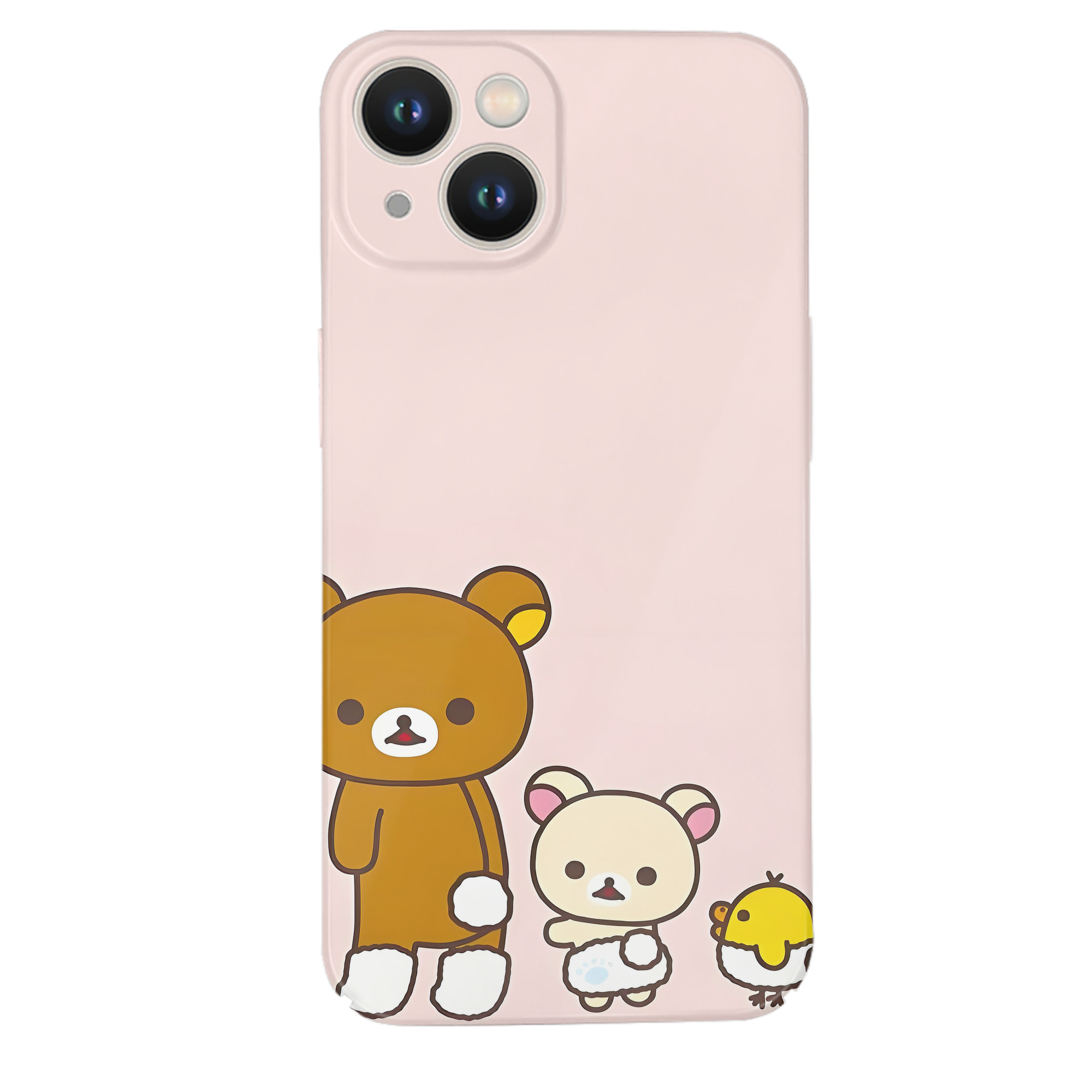 （画像用） リラックマ リラックマ キイロイトリ Rilakkuma Korilakkuma Kiiroitori 【iPhone 14シリーズ対応】ハードケース