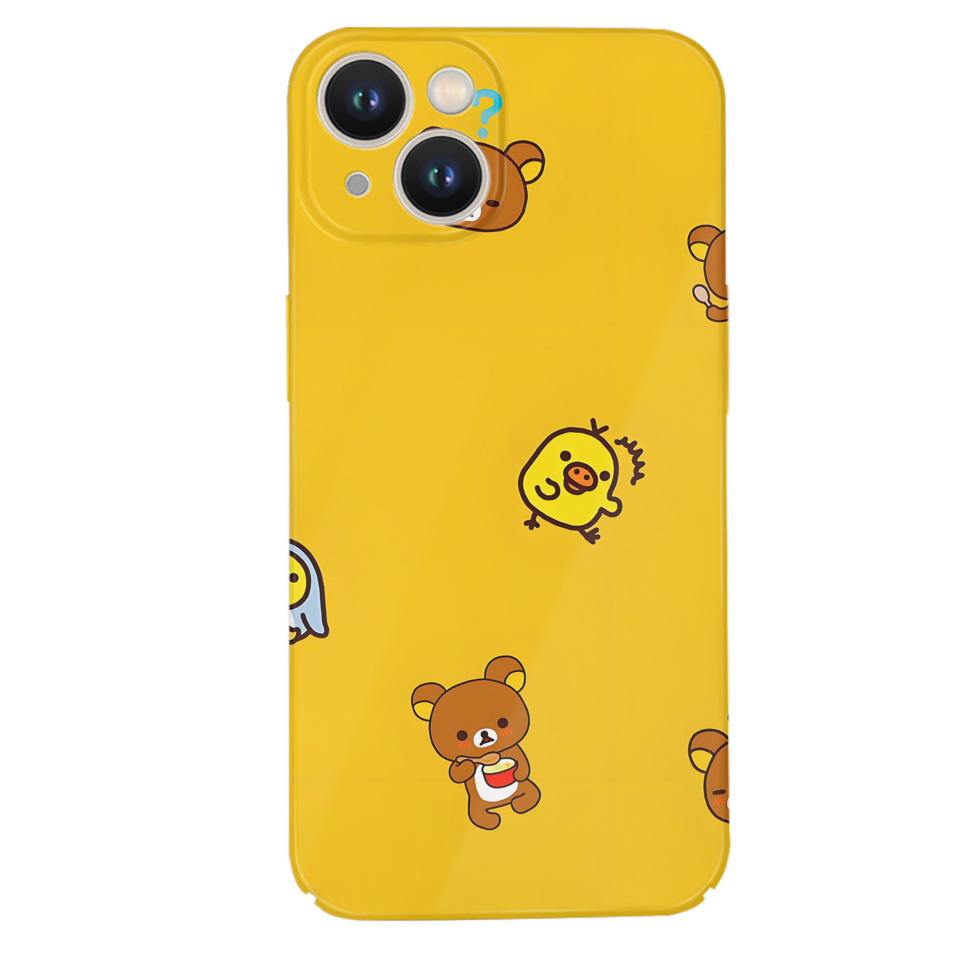 （画像用） リラックマ リラックマ キイロイトリ Rilakkuma Korilakkuma Kiiroitori 【iPhone 14シリーズ対応】ハードケース