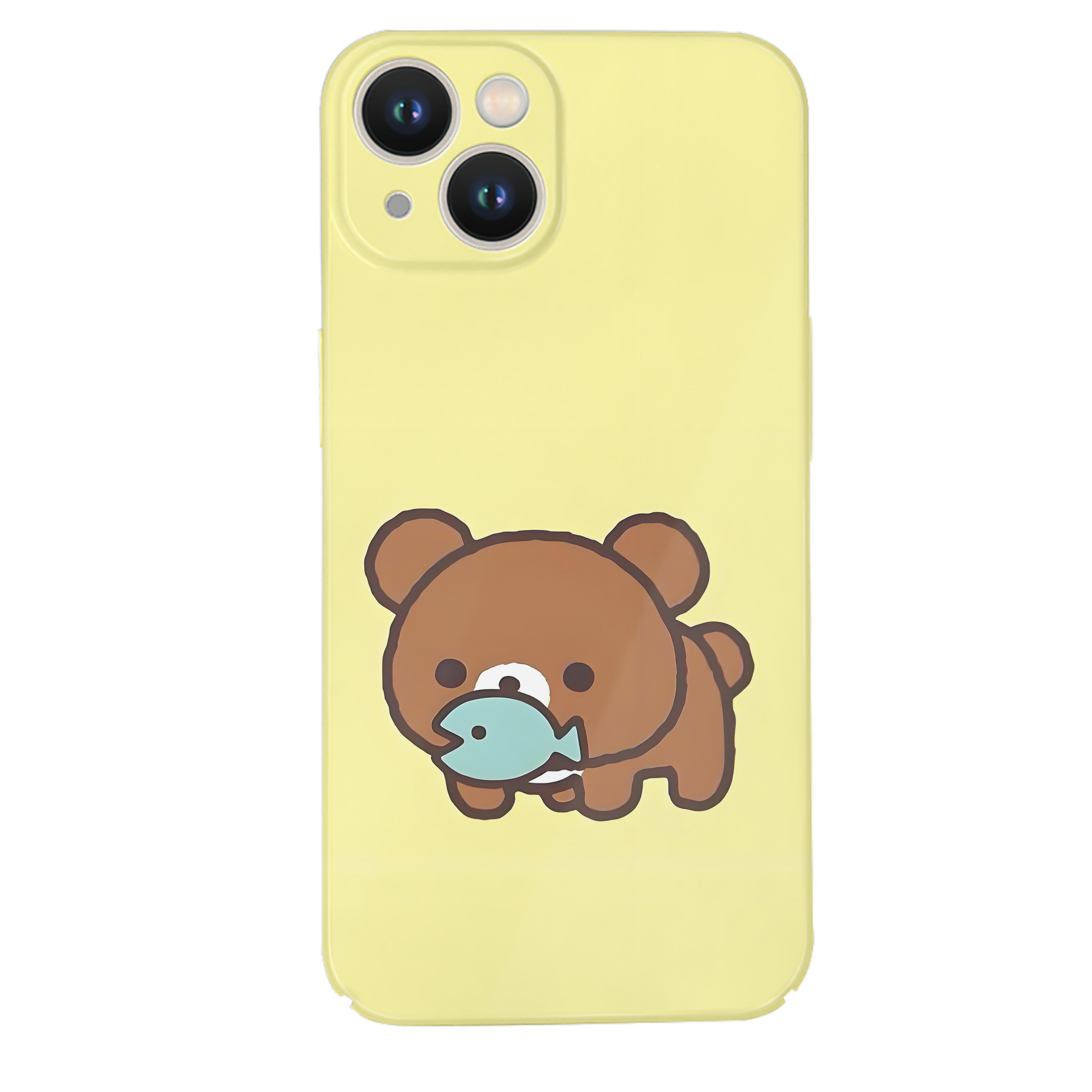 （画像用） リラックマ リラックマ キイロイトリ Rilakkuma Korilakkuma Kiiroitori 【iPhone 14シリーズ対応】ハードケース