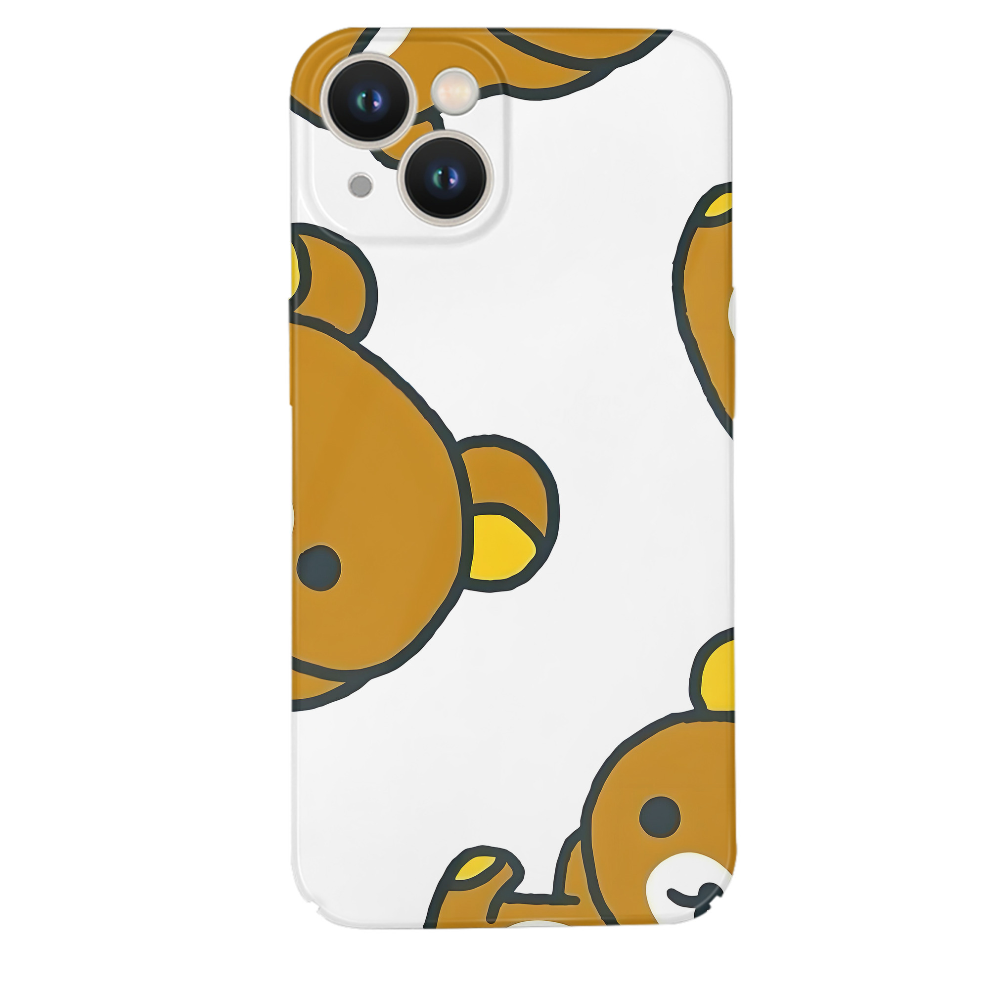 （画像用） リラックマ リラックマ キイロイトリ Rilakkuma Korilakkuma Kiiroitori 【iPhone 14シリーズ対応】ハードケース