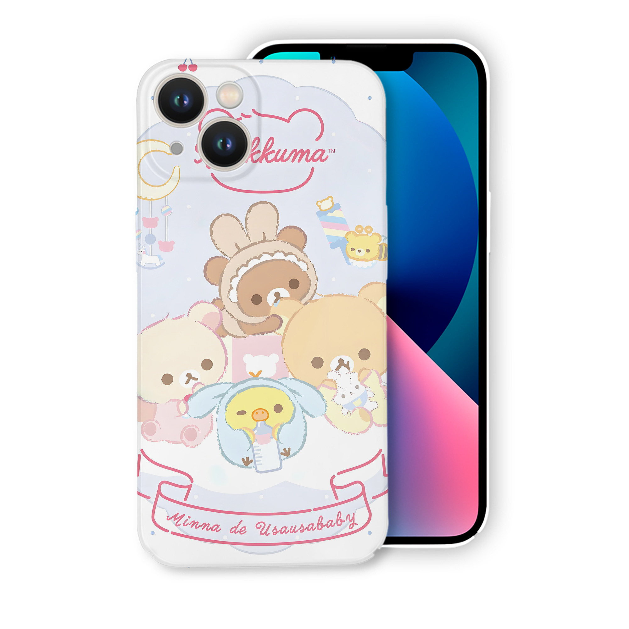 （画像用） リラックマ リラックマ キイロイトリ Rilakkuma Korilakkuma Kiiroitori 【iPhone 14シリーズ対応】ハードケース