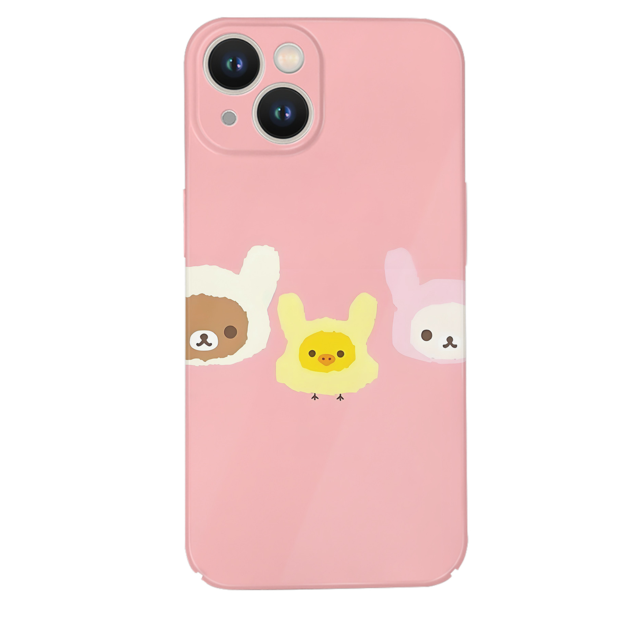 （画像用） リラックマ リラックマ キイロイトリ Rilakkuma Korilakkuma Kiiroitori 【iPhone 14シリーズ対応】ハードケース
