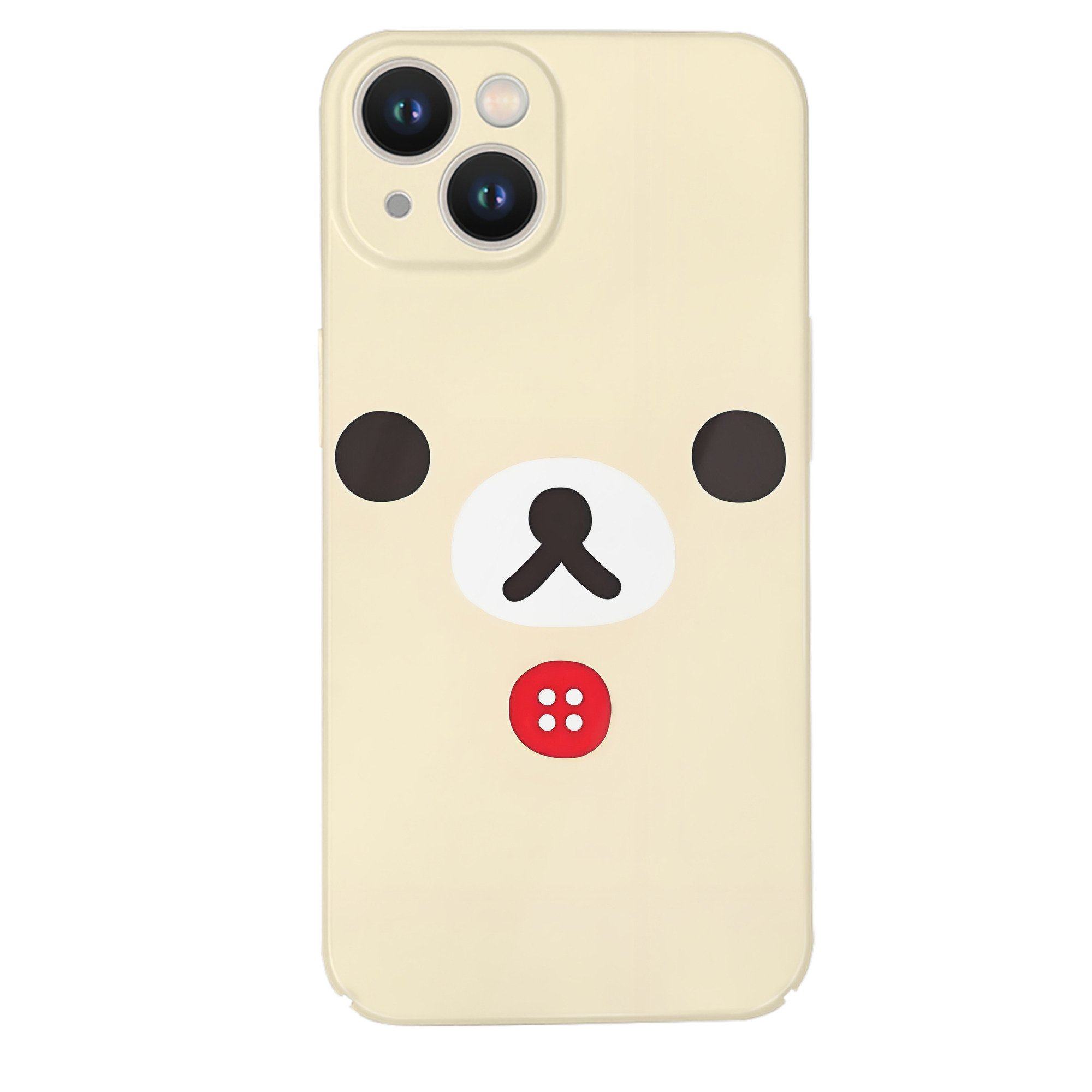 （画像用） リラックマ リラックマ キイロイトリ Rilakkuma Korilakkuma Kiiroitori 【iPhone 14シリーズ対応】ハードケース