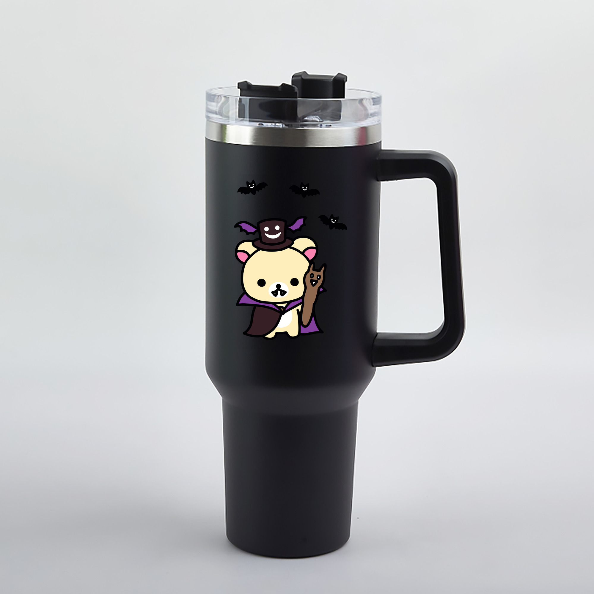（画像用） リラックマ リラックマ キイロイトリ Rilakkuma Korilakkuma Kiiroitori 1200mL車用タンブラー（カラープリント）