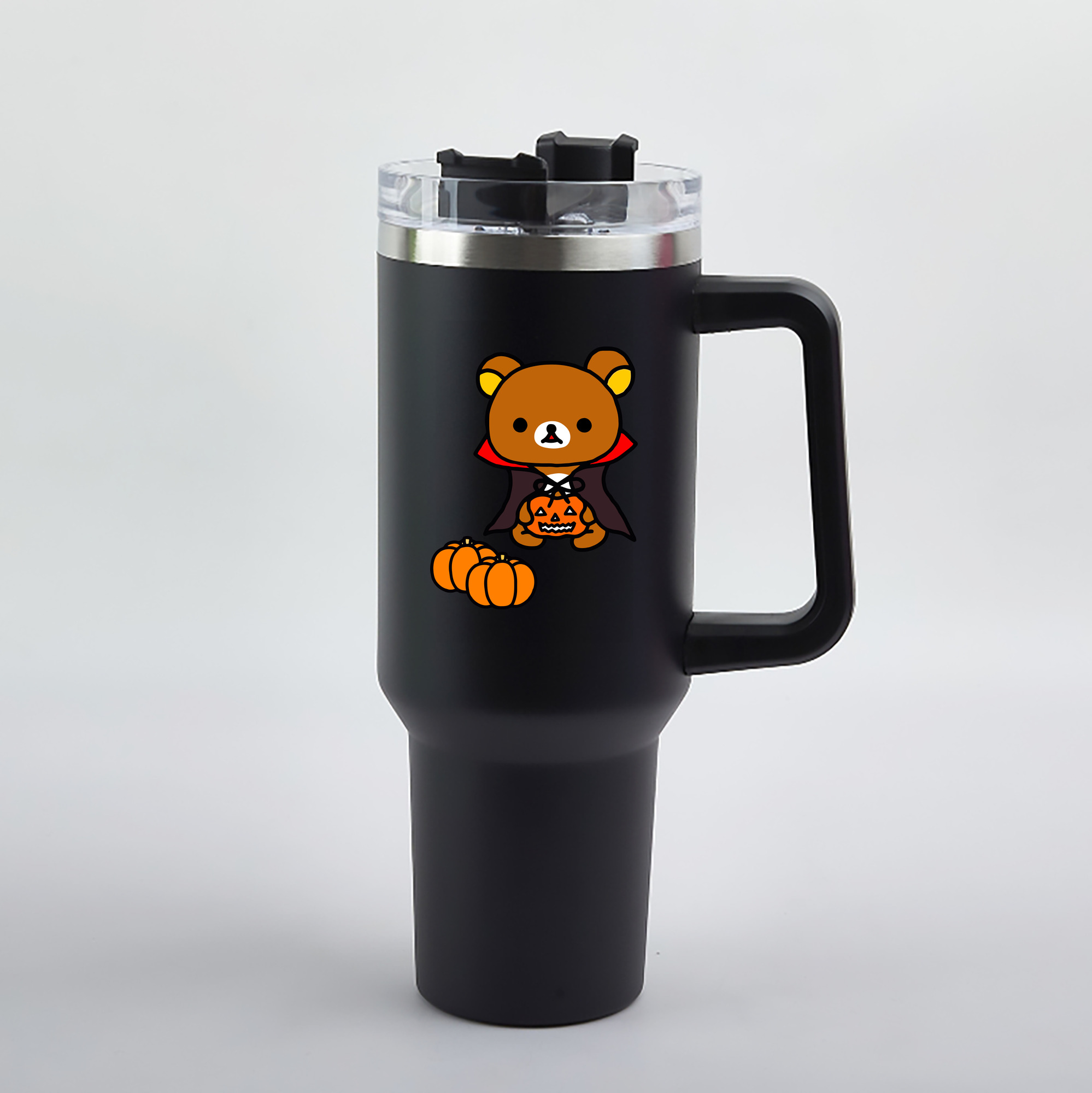 （画像用） リラックマ リラックマ キイロイトリ Rilakkuma Korilakkuma Kiiroitori 1200mL車用タンブラー（カラープリント）
