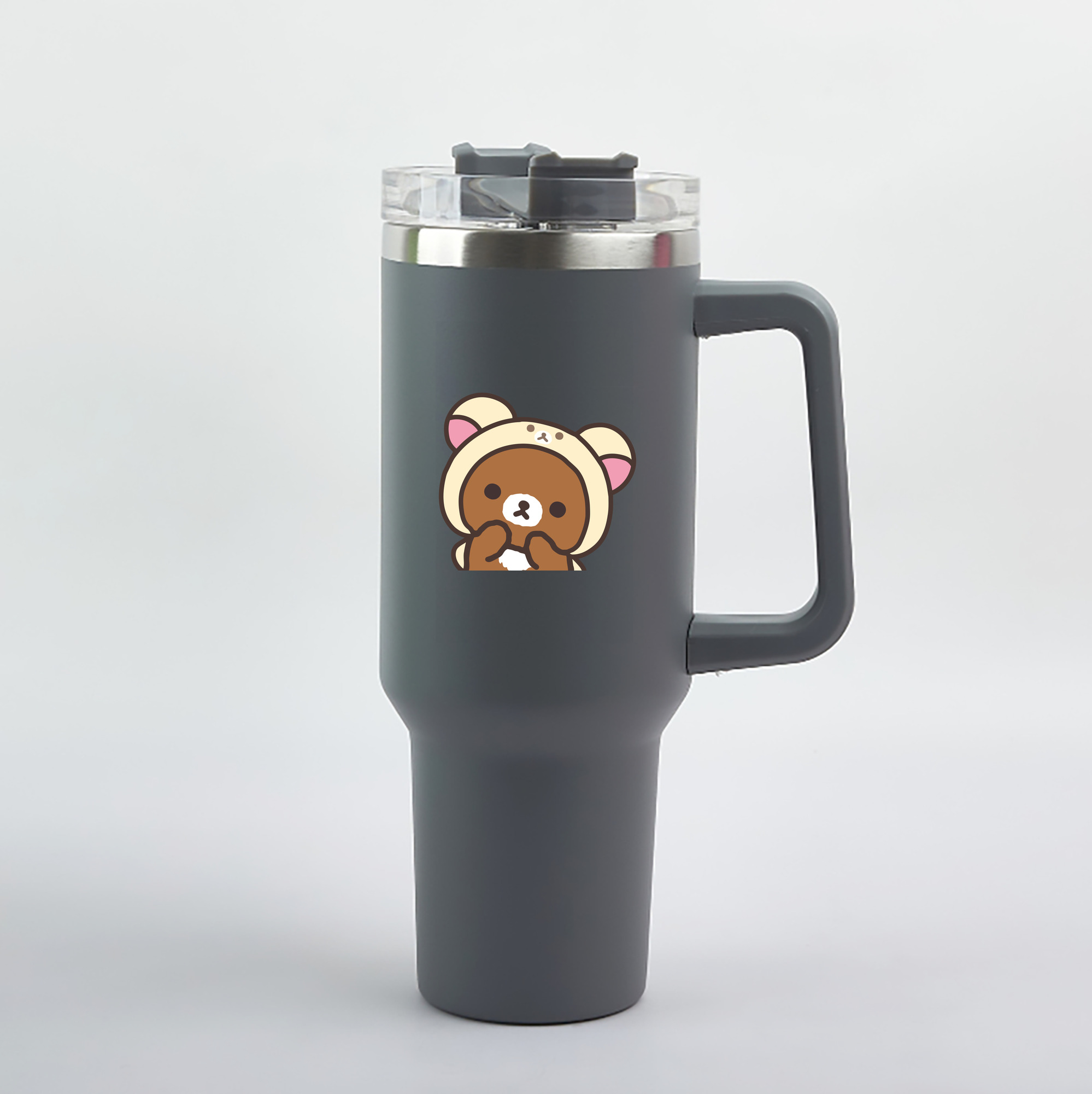 （画像用） リラックマ リラックマ キイロイトリ Rilakkuma Korilakkuma Kiiroitori 1200mL車用タンブラー（カラープリント）