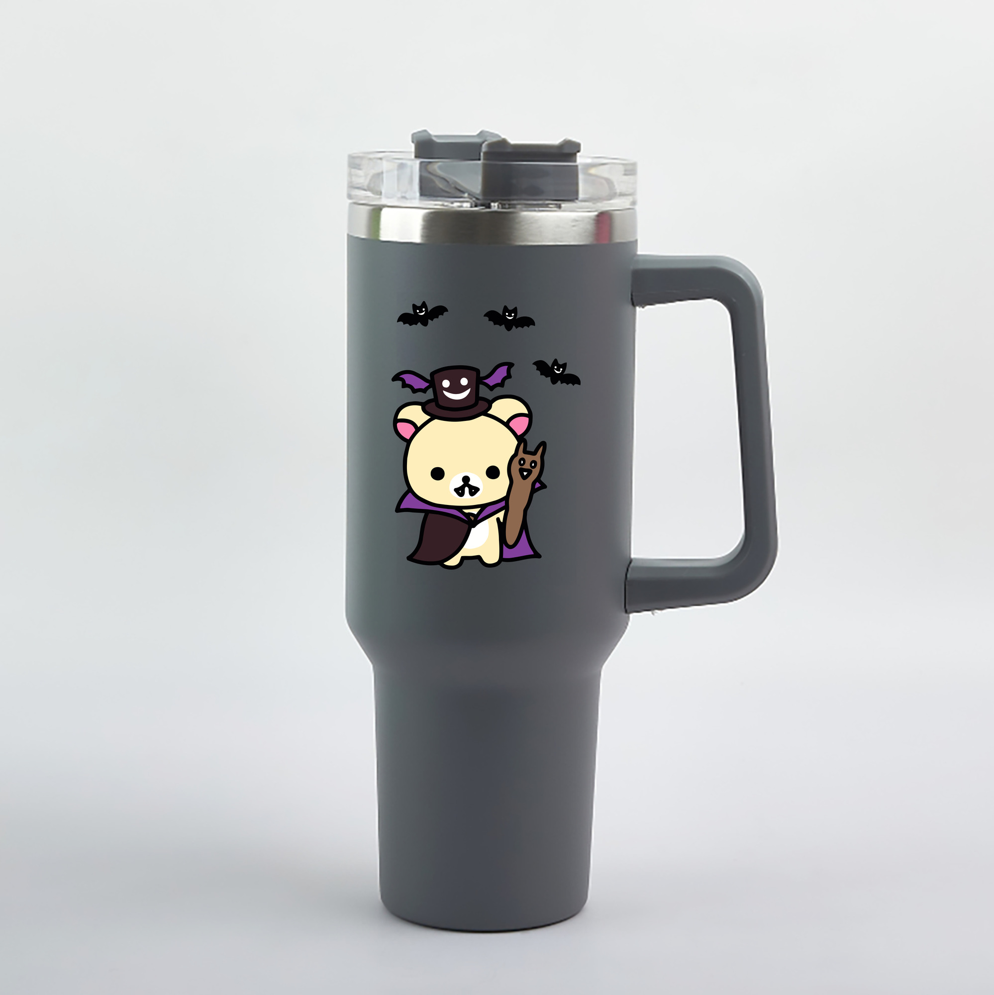 （画像用） リラックマ リラックマ キイロイトリ Rilakkuma Korilakkuma Kiiroitori 1200mL車用タンブラー（カラープリント）