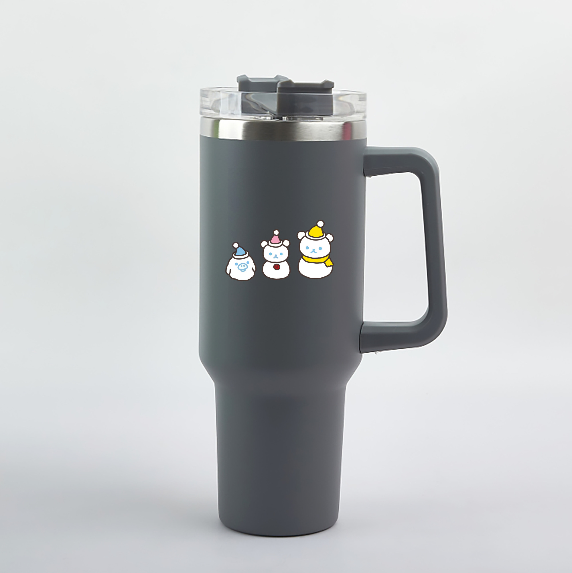（画像用） リラックマ リラックマ キイロイトリ Rilakkuma Korilakkuma Kiiroitori 1200mL車用タンブラー（カラープリント）