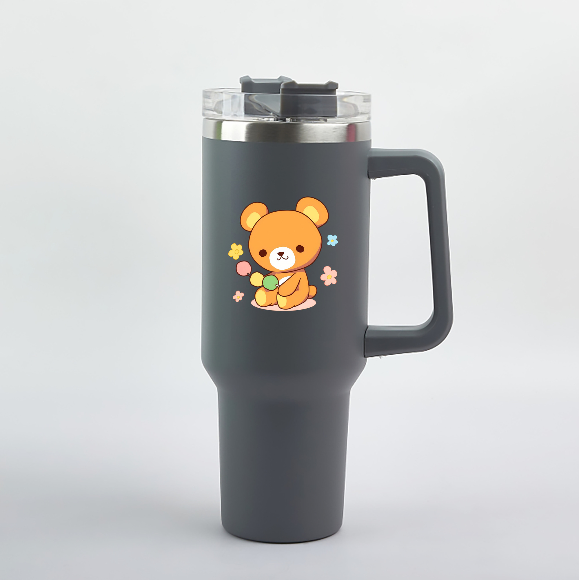 （画像用） リラックマ リラックマ キイロイトリ Rilakkuma Korilakkuma Kiiroitori 1200mL車用タンブラー（カラープリント）