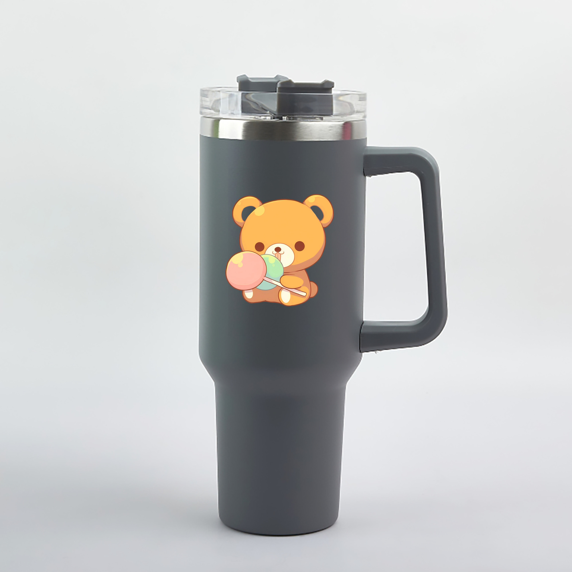 （画像用） リラックマ リラックマ キイロイトリ Rilakkuma Korilakkuma Kiiroitori 1200mL車用タンブラー（カラープリント）