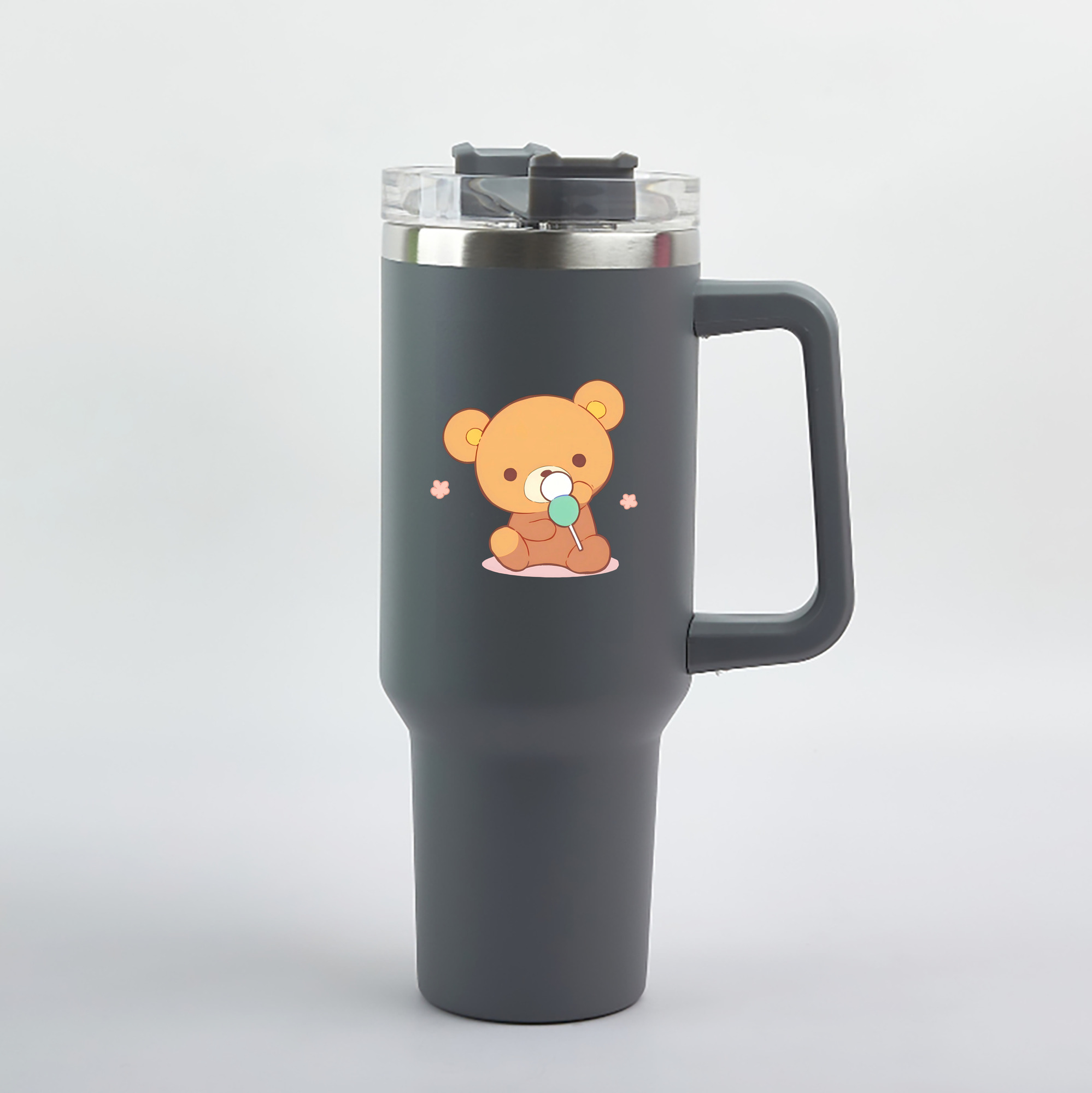 （画像用） リラックマ リラックマ キイロイトリ Rilakkuma Korilakkuma Kiiroitori 1200mL車用タンブラー（カラープリント）
