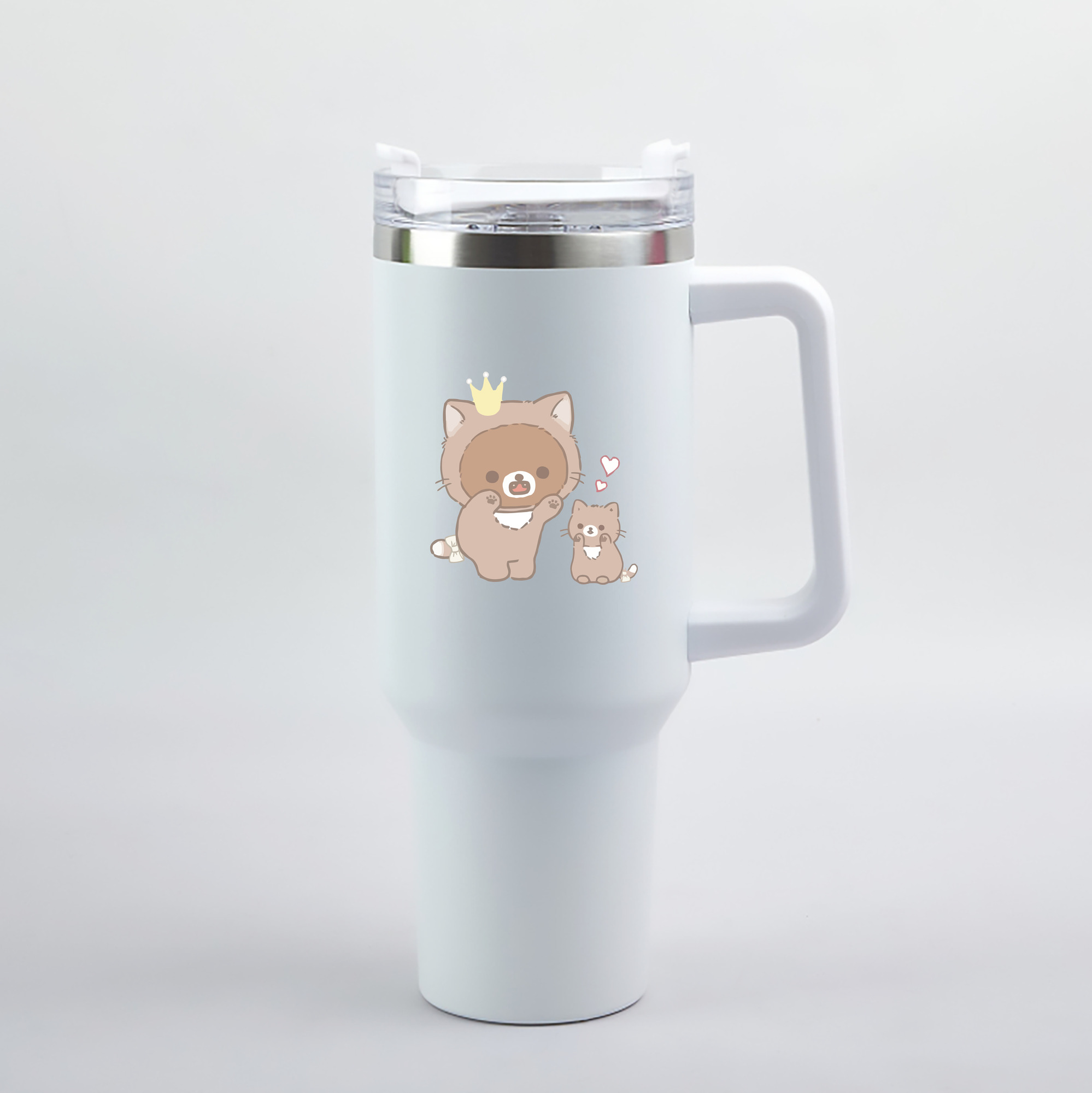 （画像用） リラックマ リラックマ キイロイトリ Rilakkuma Korilakkuma Kiiroitori 1200mL車用タンブラー（カラープリント）