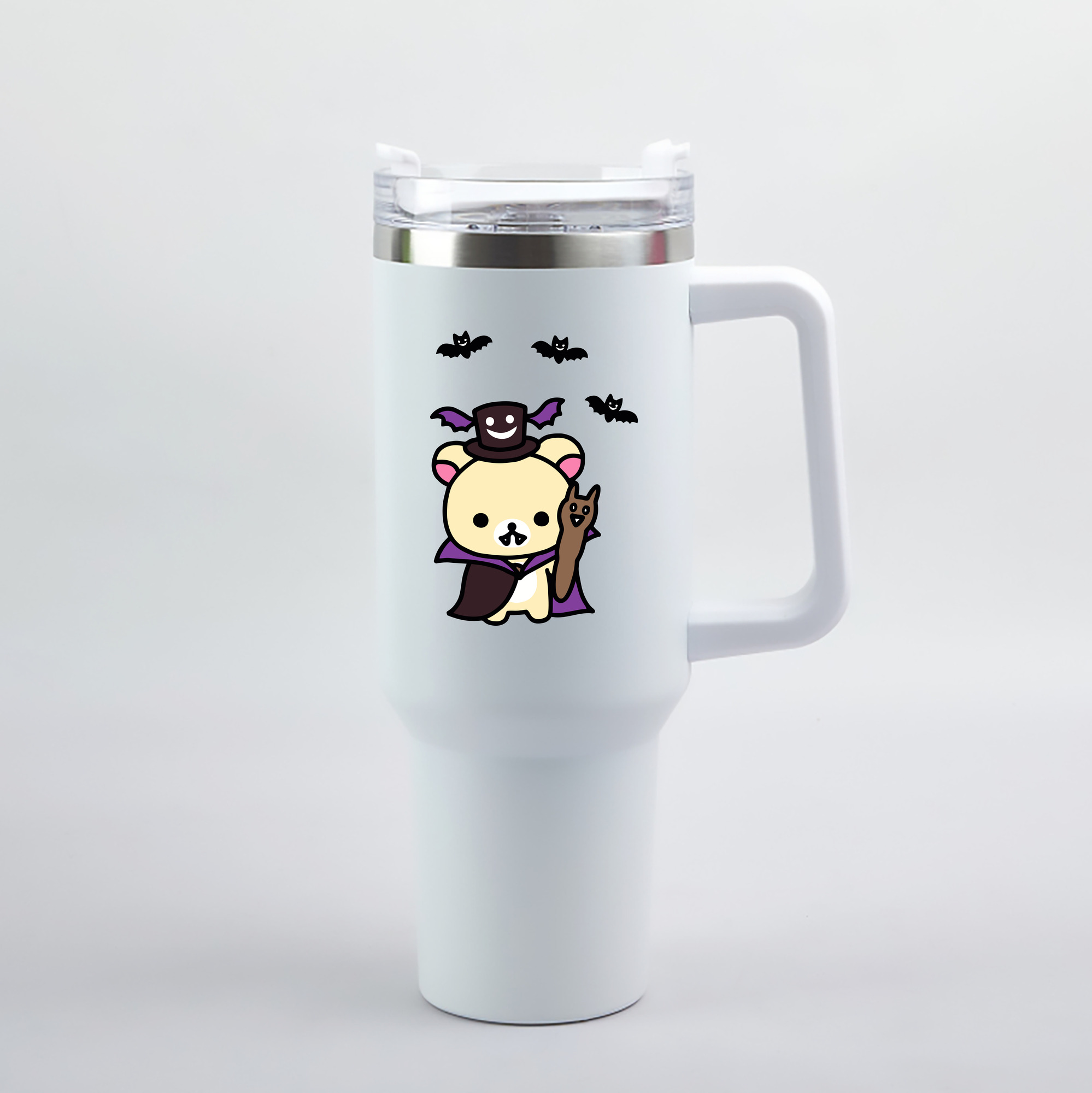 （画像用） リラックマ リラックマ キイロイトリ Rilakkuma Korilakkuma Kiiroitori 1200mL車用タンブラー（カラープリント）