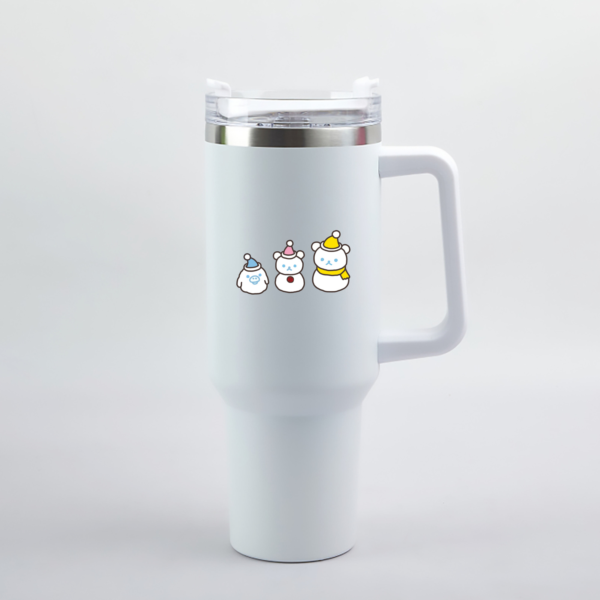 （画像用） リラックマ リラックマ キイロイトリ Rilakkuma Korilakkuma Kiiroitori 1200mL車用タンブラー（カラープリント）