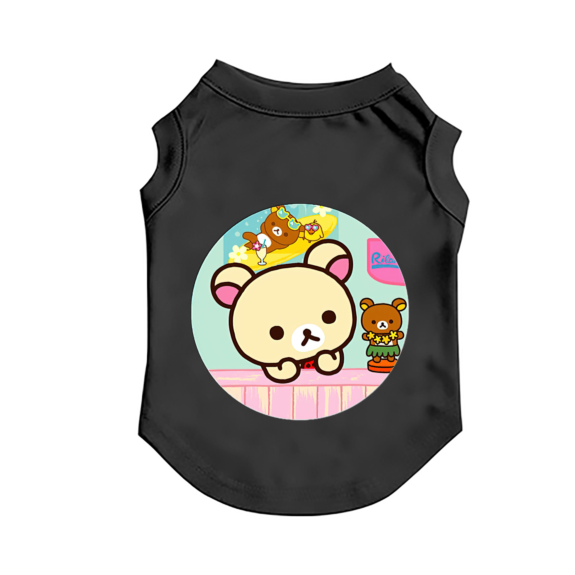 （画像用） リラックマ リラックマ キイロイトリ Rilakkuma Korilakkuma Kiiroitori ペット用ベスト