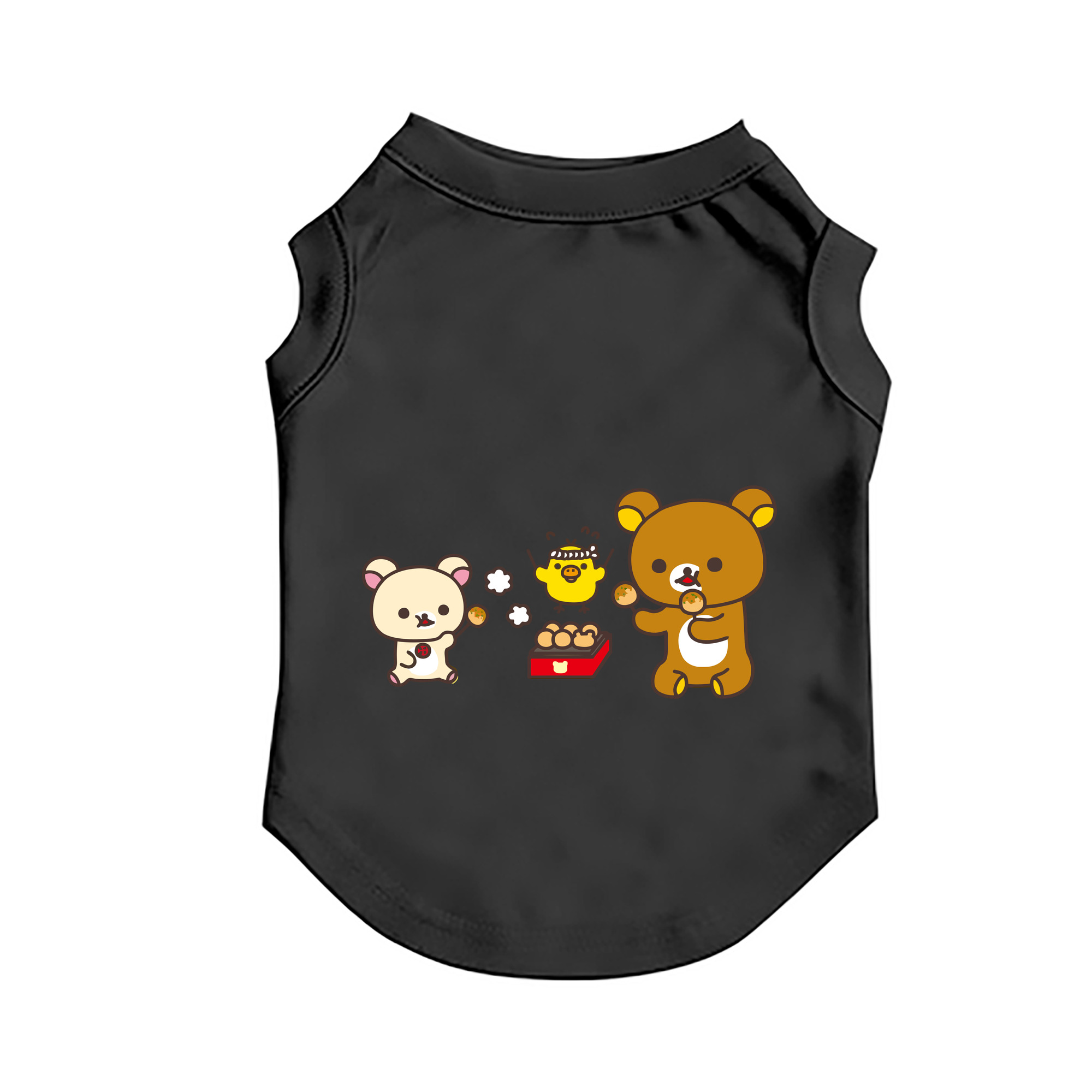 （画像用） リラックマ リラックマ キイロイトリ Rilakkuma Korilakkuma Kiiroitori ペット用ベスト