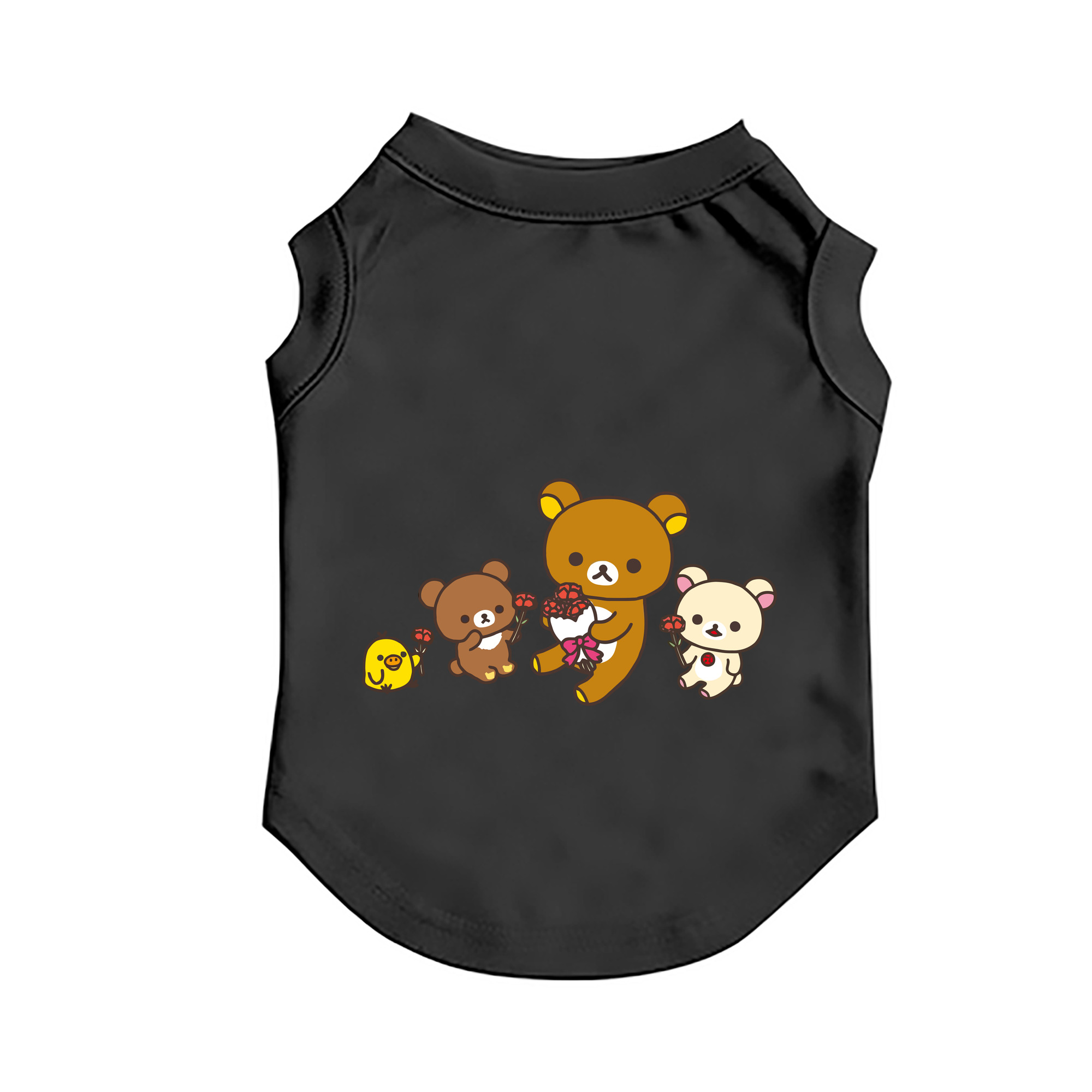（画像用） リラックマ リラックマ キイロイトリ Rilakkuma Korilakkuma Kiiroitori ペット用ベスト