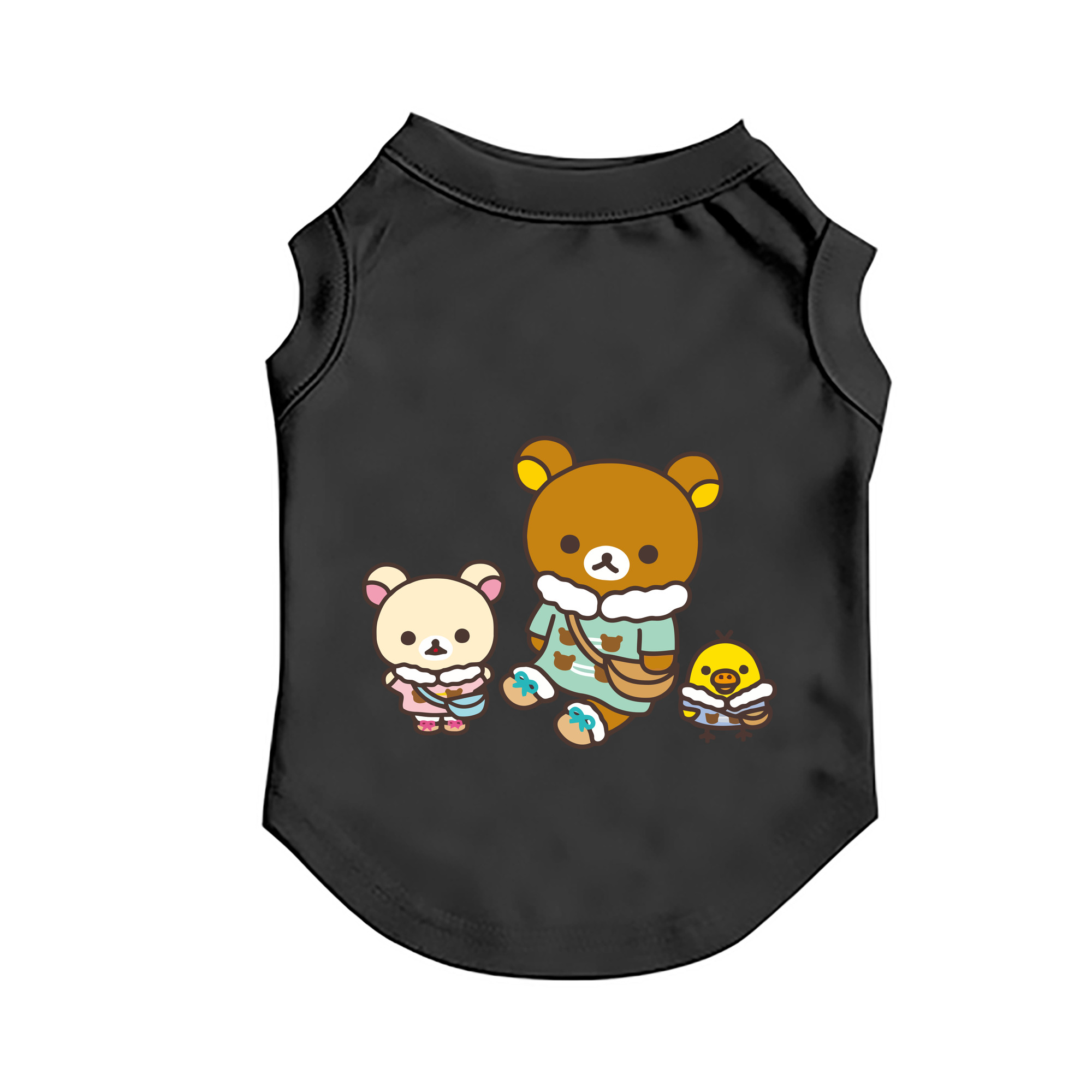 （画像用） リラックマ リラックマ キイロイトリ Rilakkuma Korilakkuma Kiiroitori ペット用ベスト
