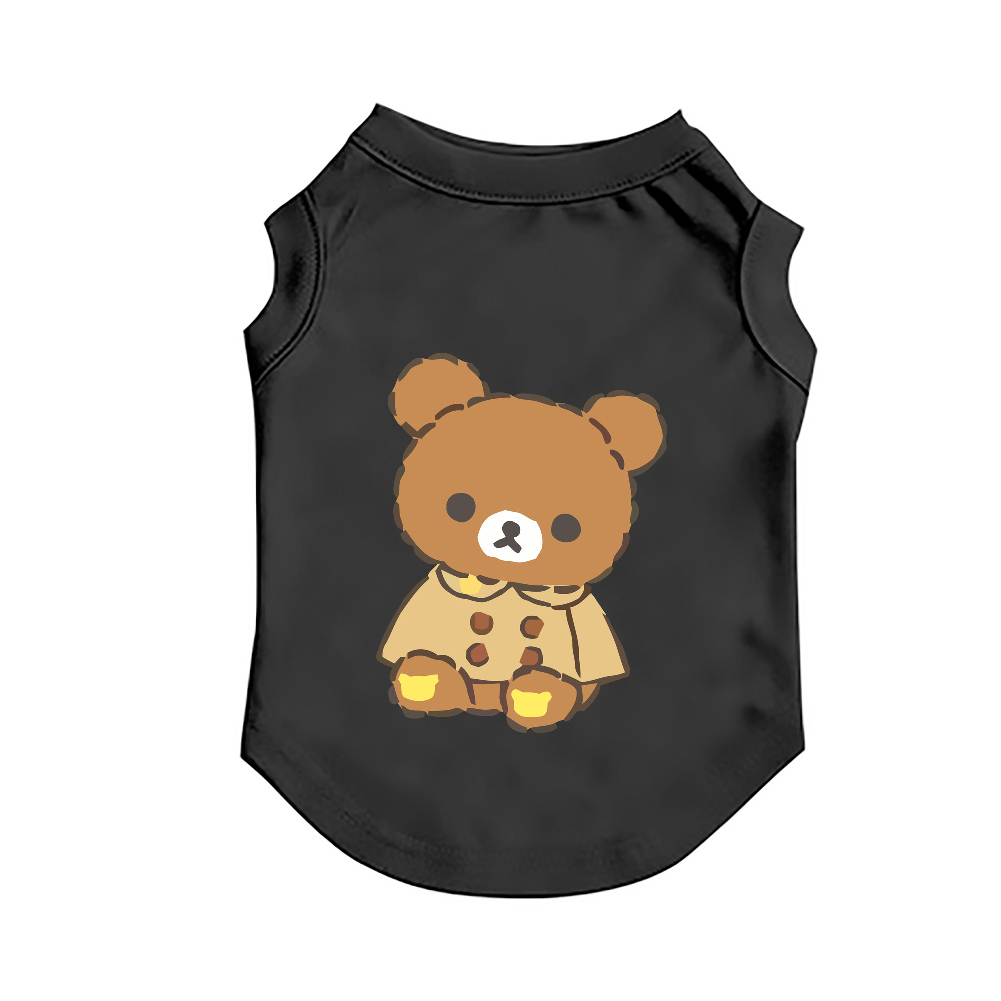 （画像用） リラックマ リラックマ キイロイトリ Rilakkuma Korilakkuma Kiiroitori ペット用ベスト