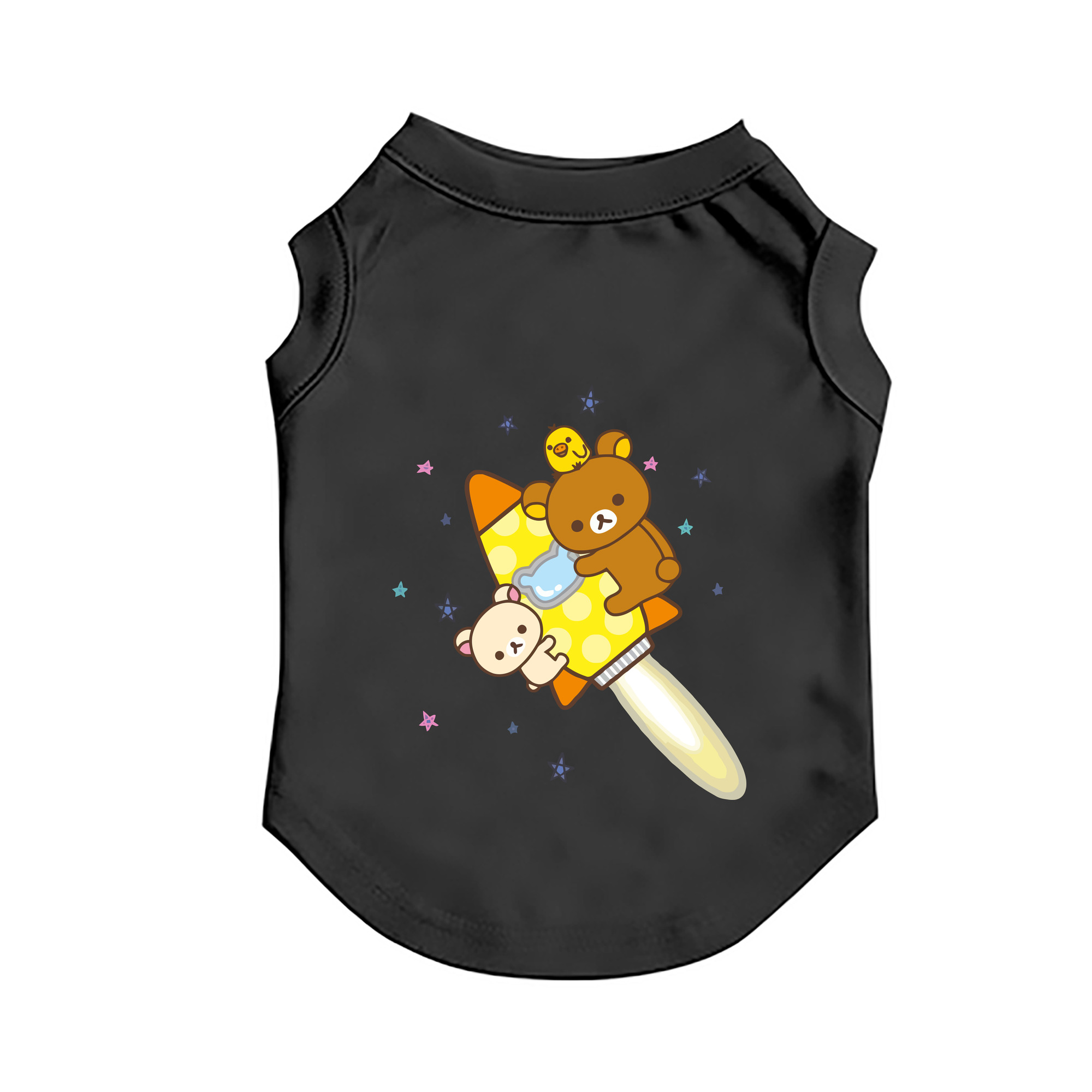 （画像用） リラックマ リラックマ キイロイトリ Rilakkuma Korilakkuma Kiiroitori ペット用ベスト
