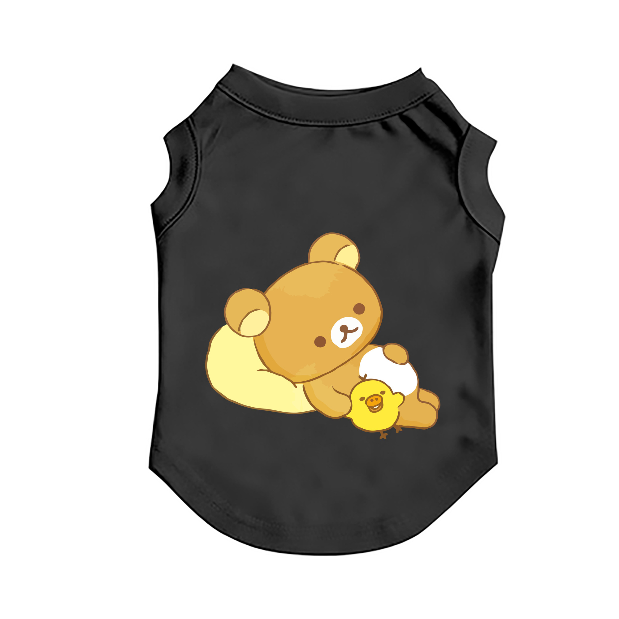（画像用） リラックマ リラックマ キイロイトリ Rilakkuma Korilakkuma Kiiroitori ペット用ベスト