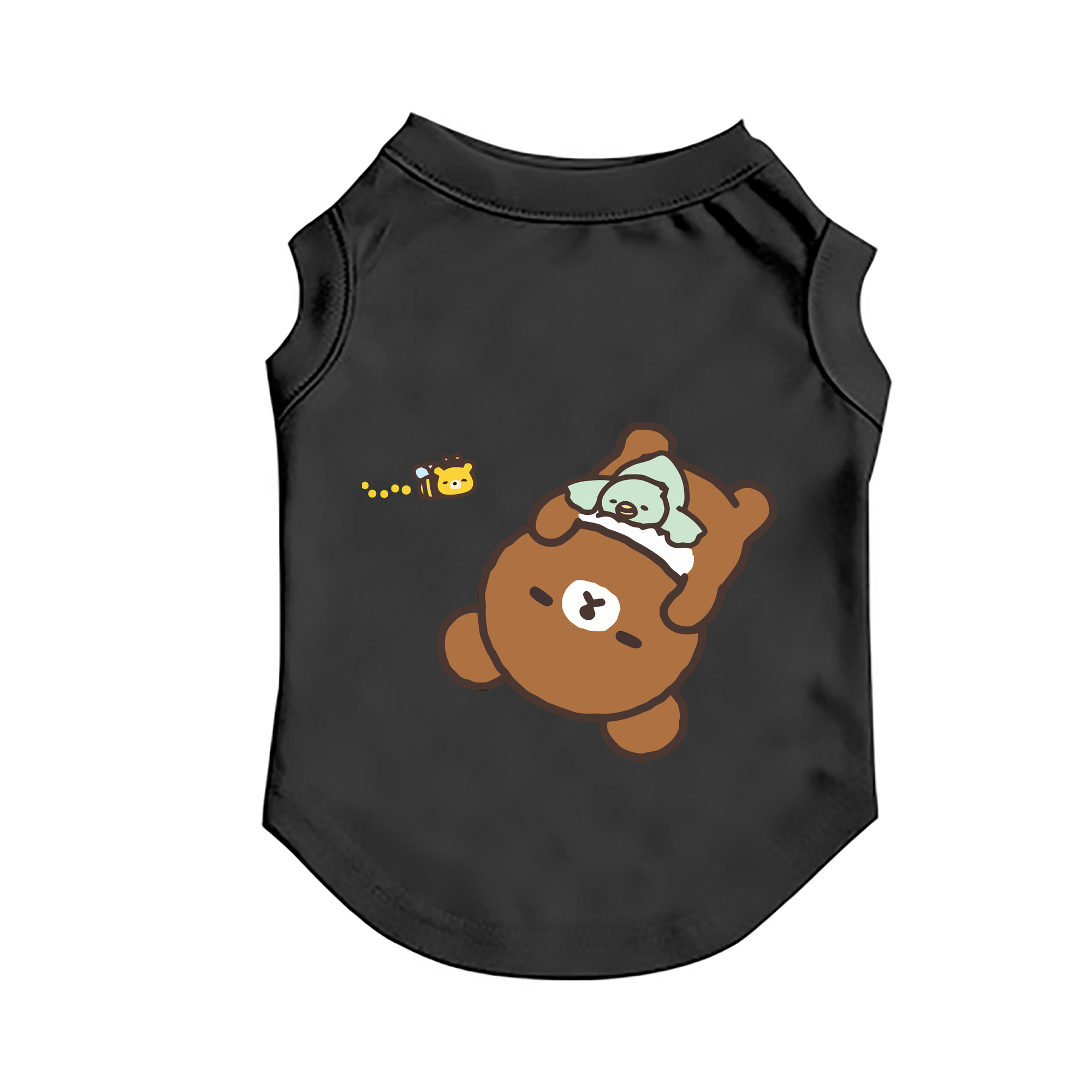 （画像用） リラックマ リラックマ キイロイトリ Rilakkuma Korilakkuma Kiiroitori ペット用ベスト