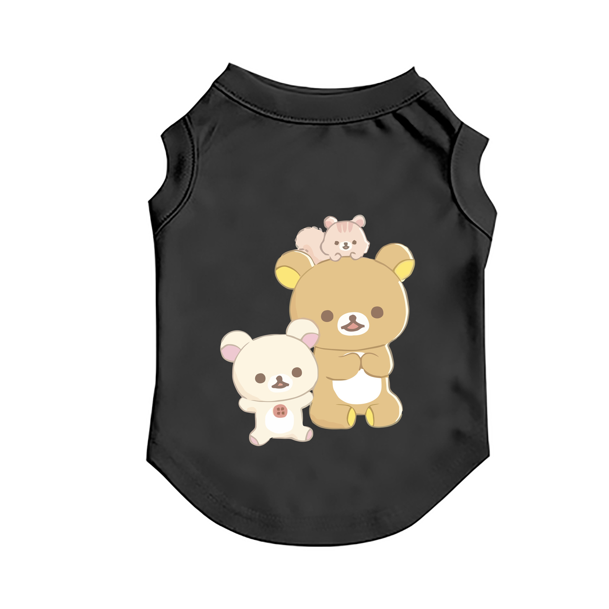 （画像用） リラックマ リラックマ キイロイトリ Rilakkuma Korilakkuma Kiiroitori ペット用ベスト