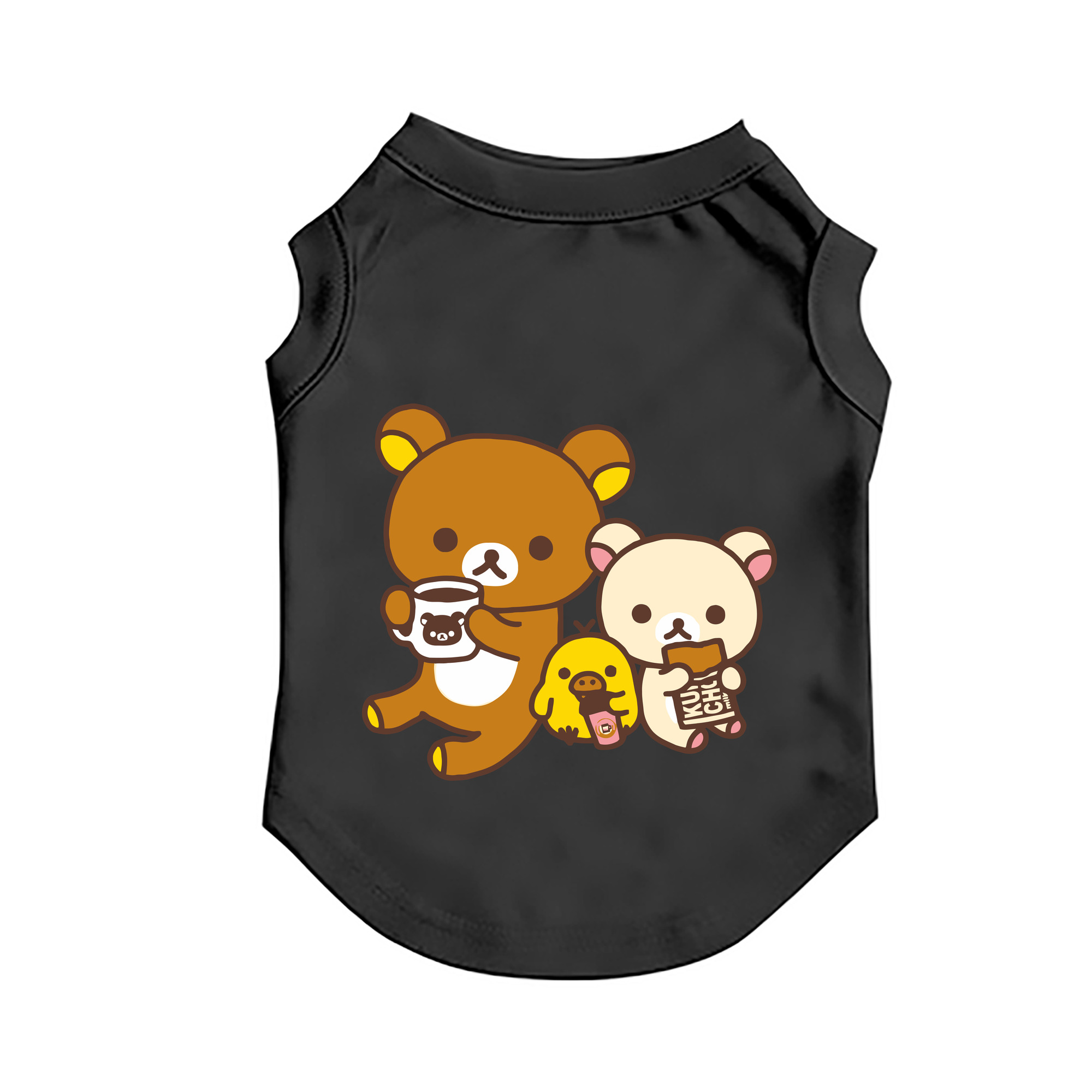 （画像用） リラックマ リラックマ キイロイトリ Rilakkuma Korilakkuma Kiiroitori ペット用ベスト