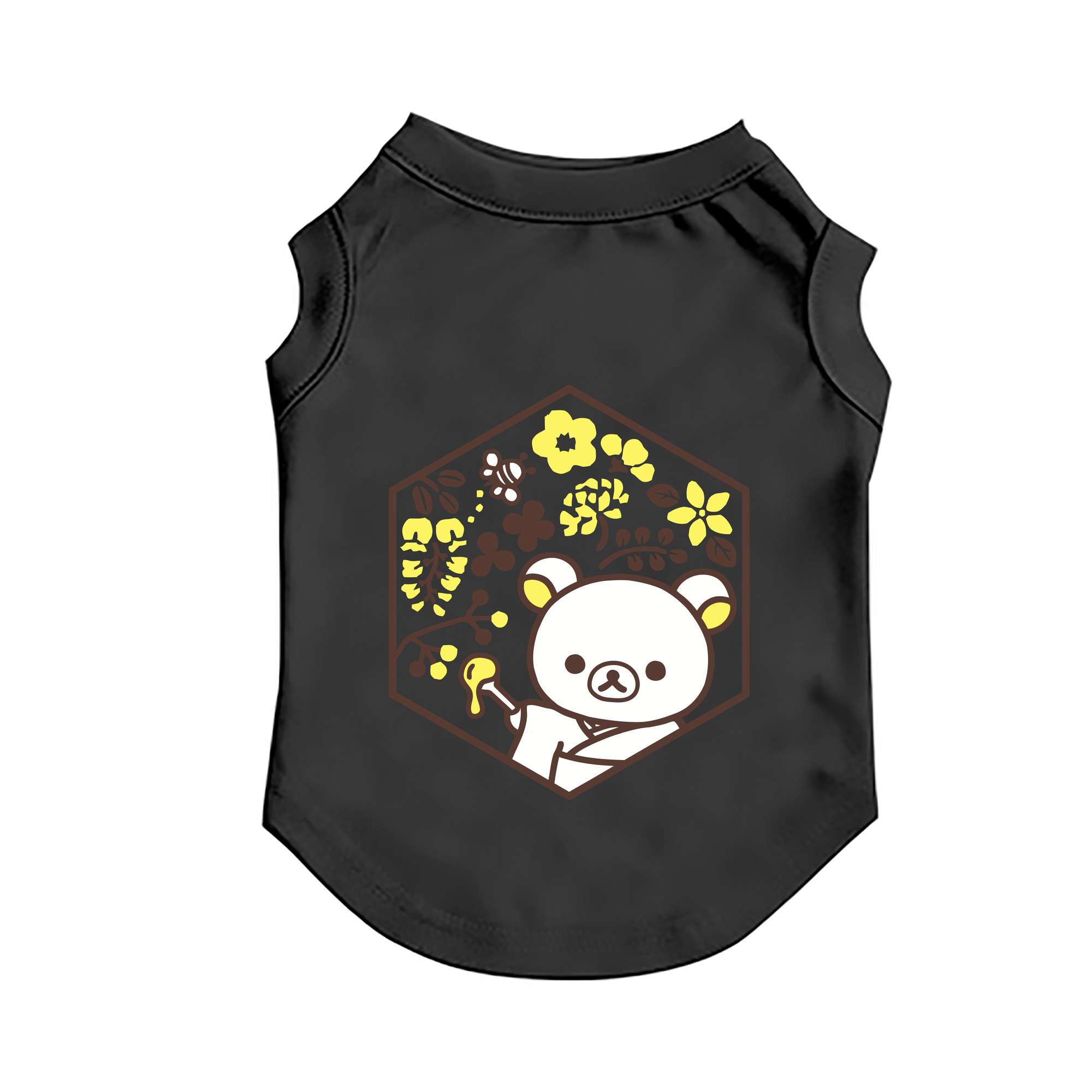 （画像用） リラックマ リラックマ キイロイトリ Rilakkuma Korilakkuma Kiiroitori ペット用ベスト