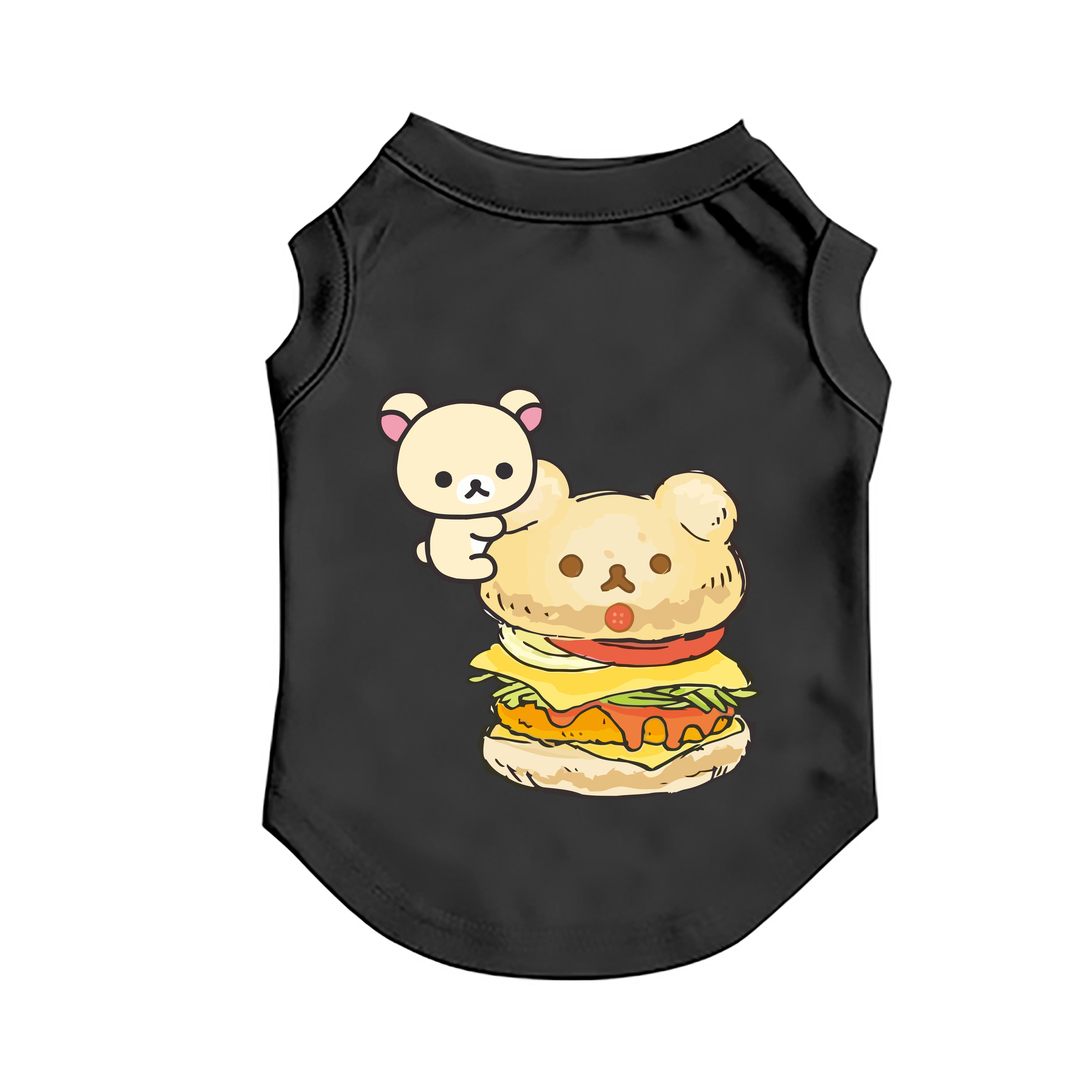 （画像用） リラックマ リラックマ キイロイトリ Rilakkuma Korilakkuma Kiiroitori ペット用ベスト
