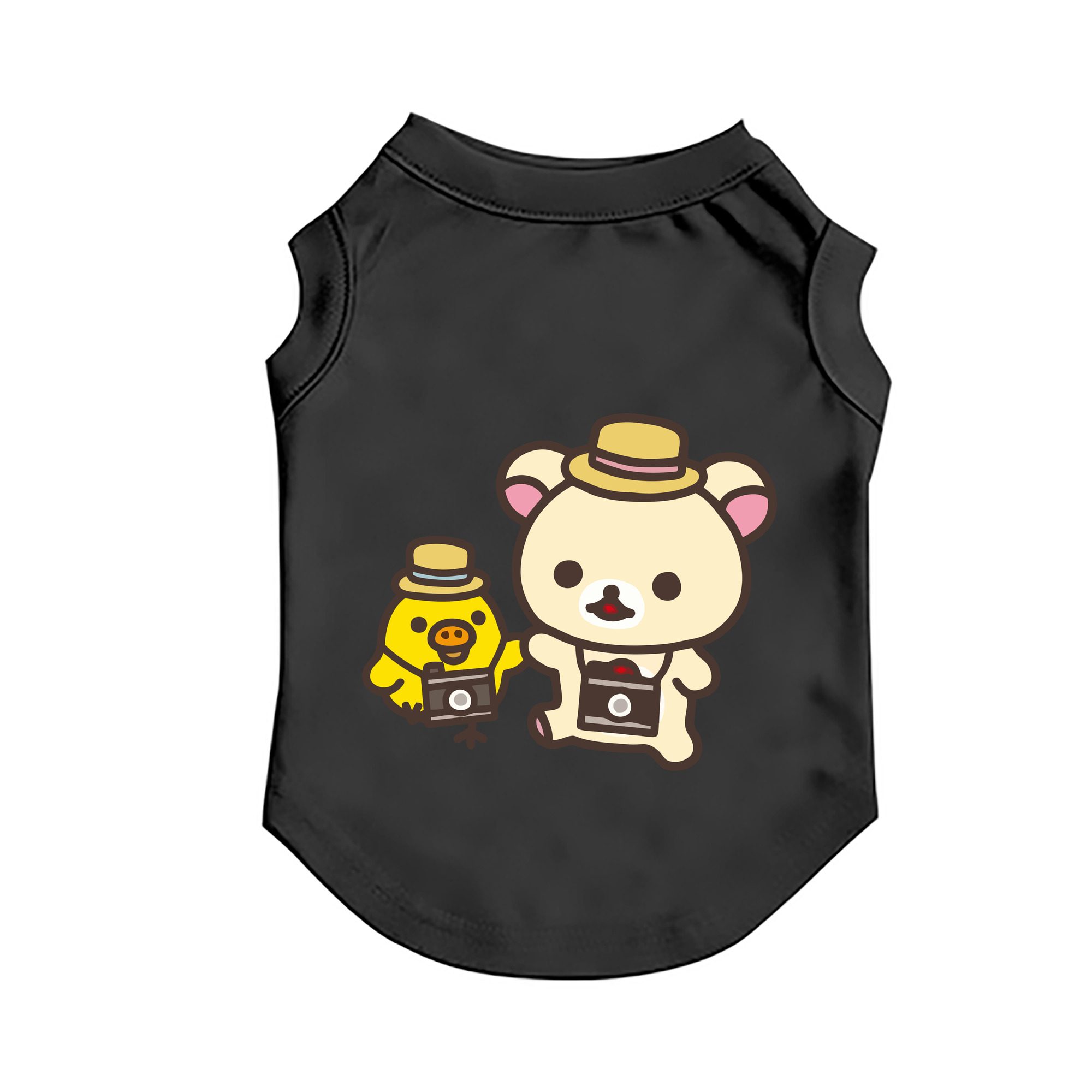 （画像用） リラックマ リラックマ キイロイトリ Rilakkuma Korilakkuma Kiiroitori ペット用ベスト