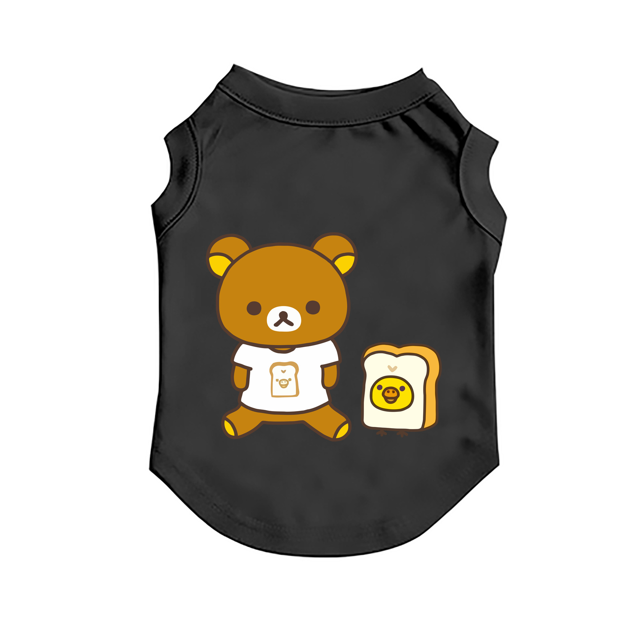 （画像用） リラックマ リラックマ キイロイトリ Rilakkuma Korilakkuma Kiiroitori ペット用ベスト