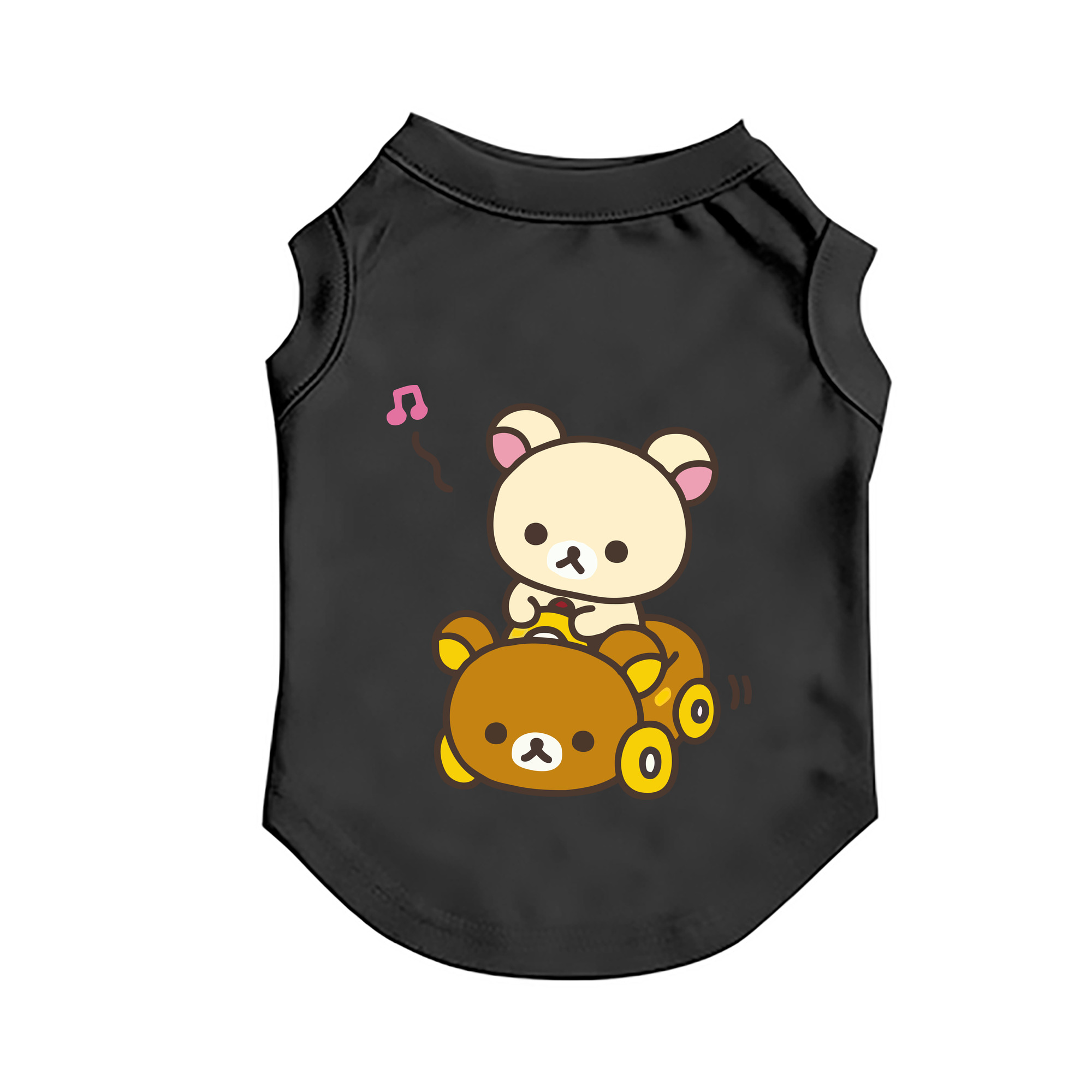 （画像用） リラックマ リラックマ キイロイトリ Rilakkuma Korilakkuma Kiiroitori ペット用ベスト