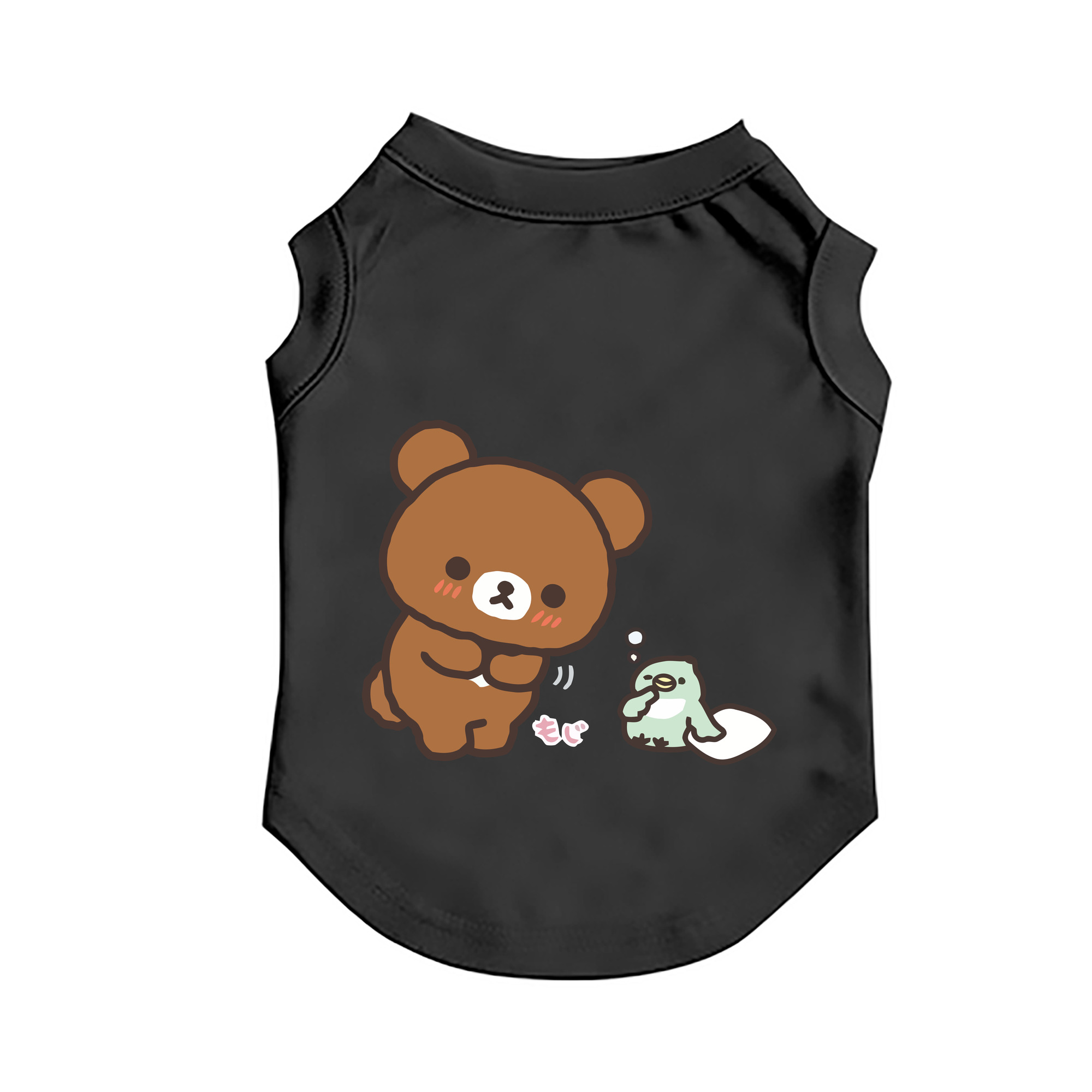 （画像用） リラックマ リラックマ キイロイトリ Rilakkuma Korilakkuma Kiiroitori ペット用ベスト
