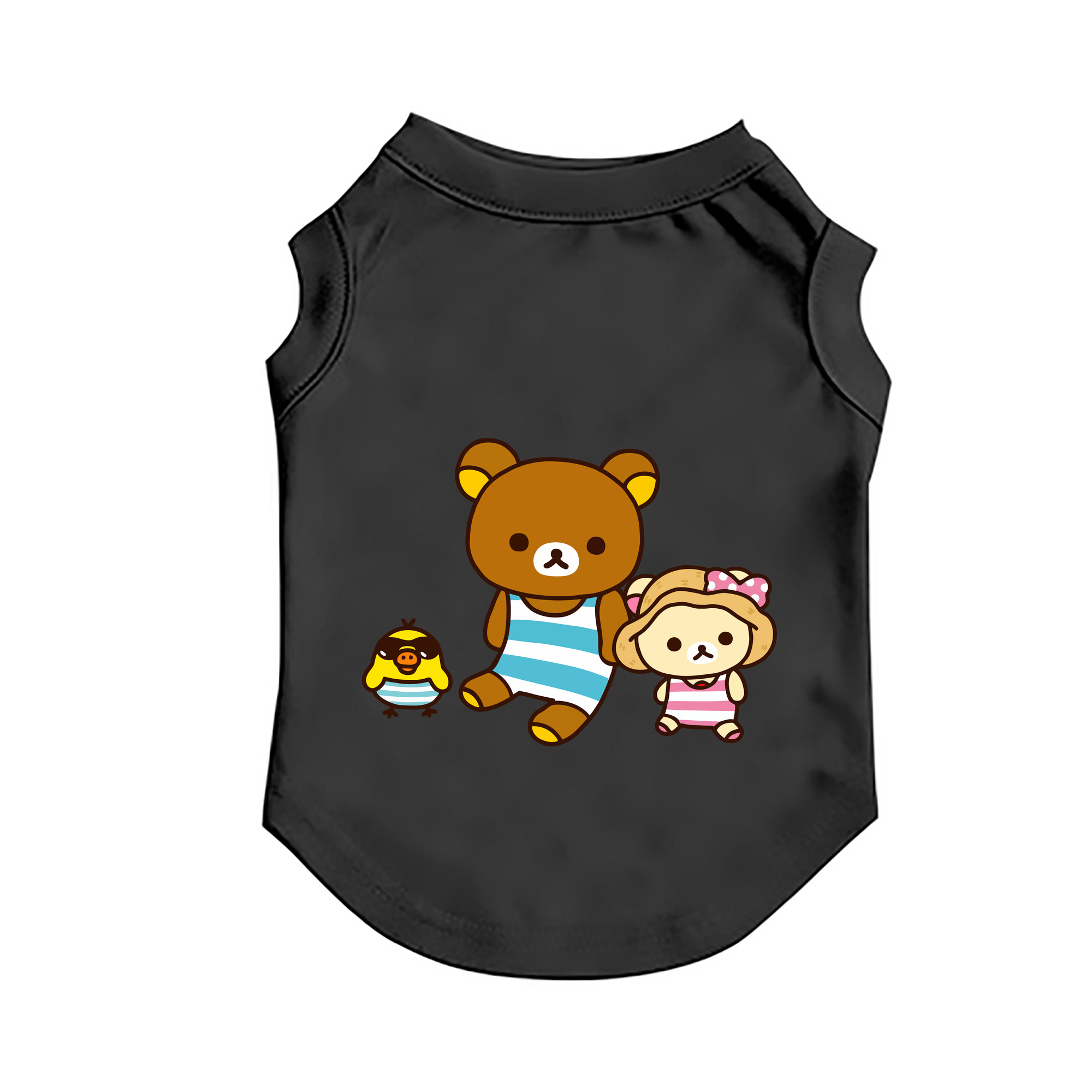 （画像用） リラックマ リラックマ キイロイトリ Rilakkuma Korilakkuma Kiiroitori ペット用ベスト