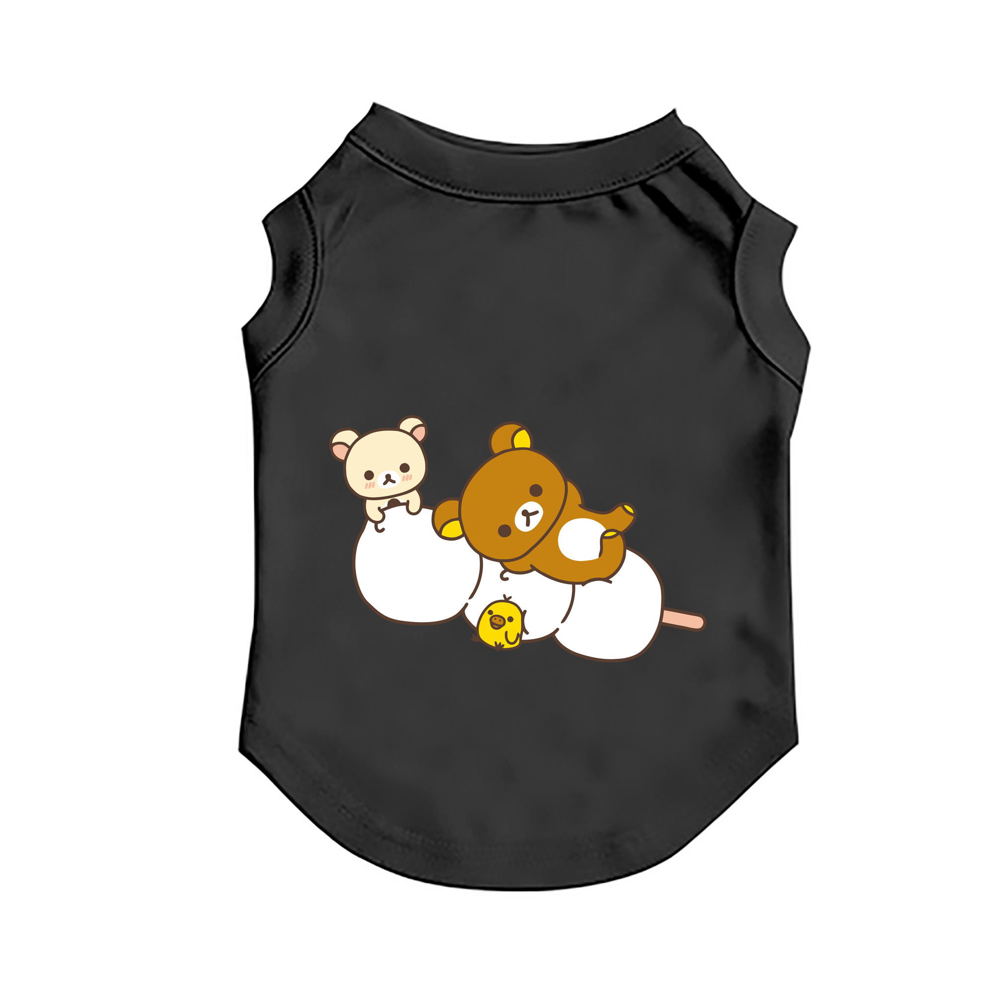 （画像用） リラックマ リラックマ キイロイトリ Rilakkuma Korilakkuma Kiiroitori ペット用ベスト