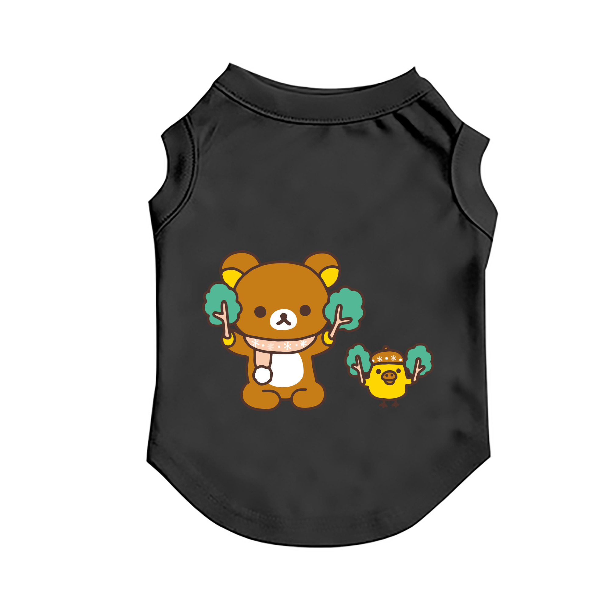 （画像用） リラックマ リラックマ キイロイトリ Rilakkuma Korilakkuma Kiiroitori ペット用ベスト