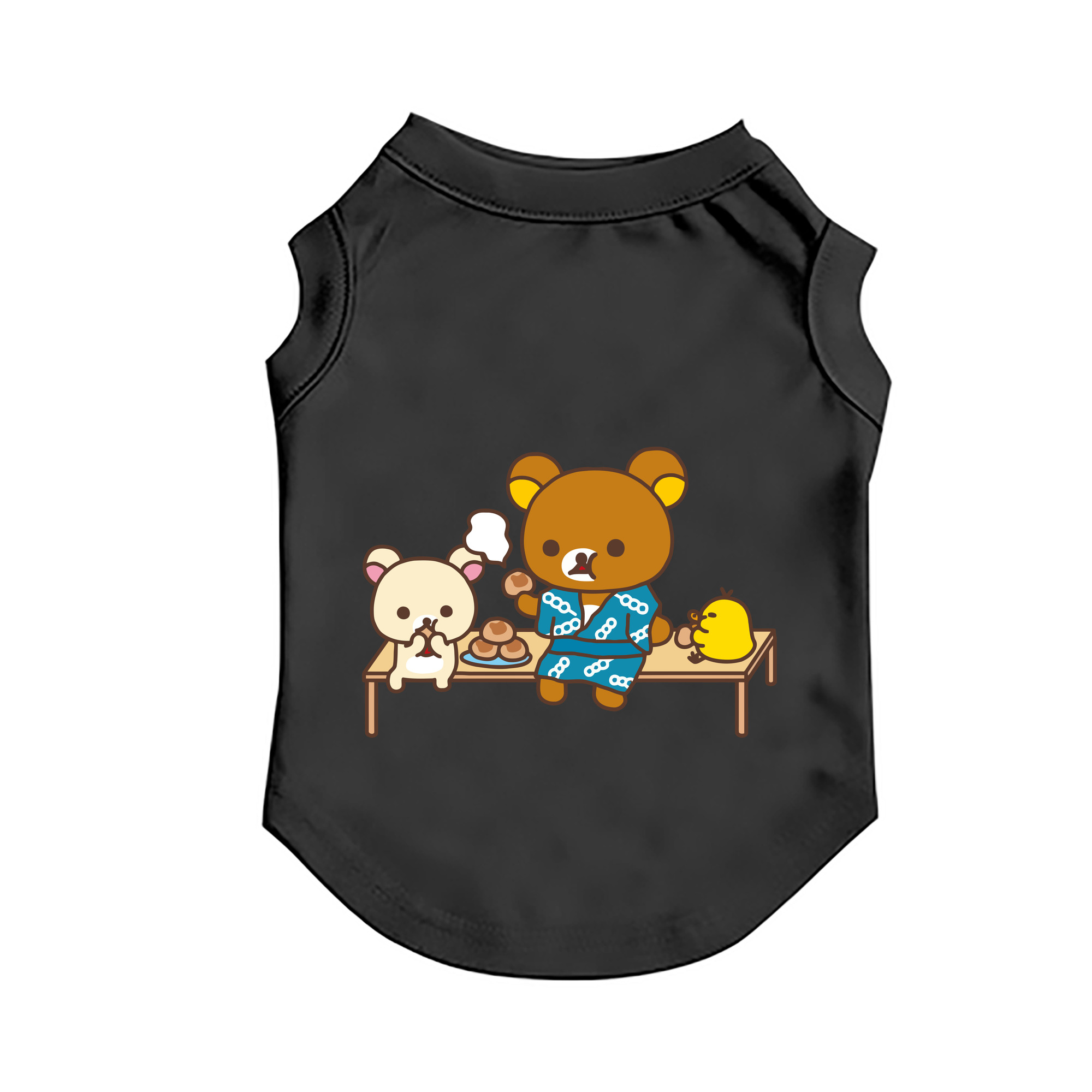 （画像用） リラックマ リラックマ キイロイトリ Rilakkuma Korilakkuma Kiiroitori ペット用ベスト