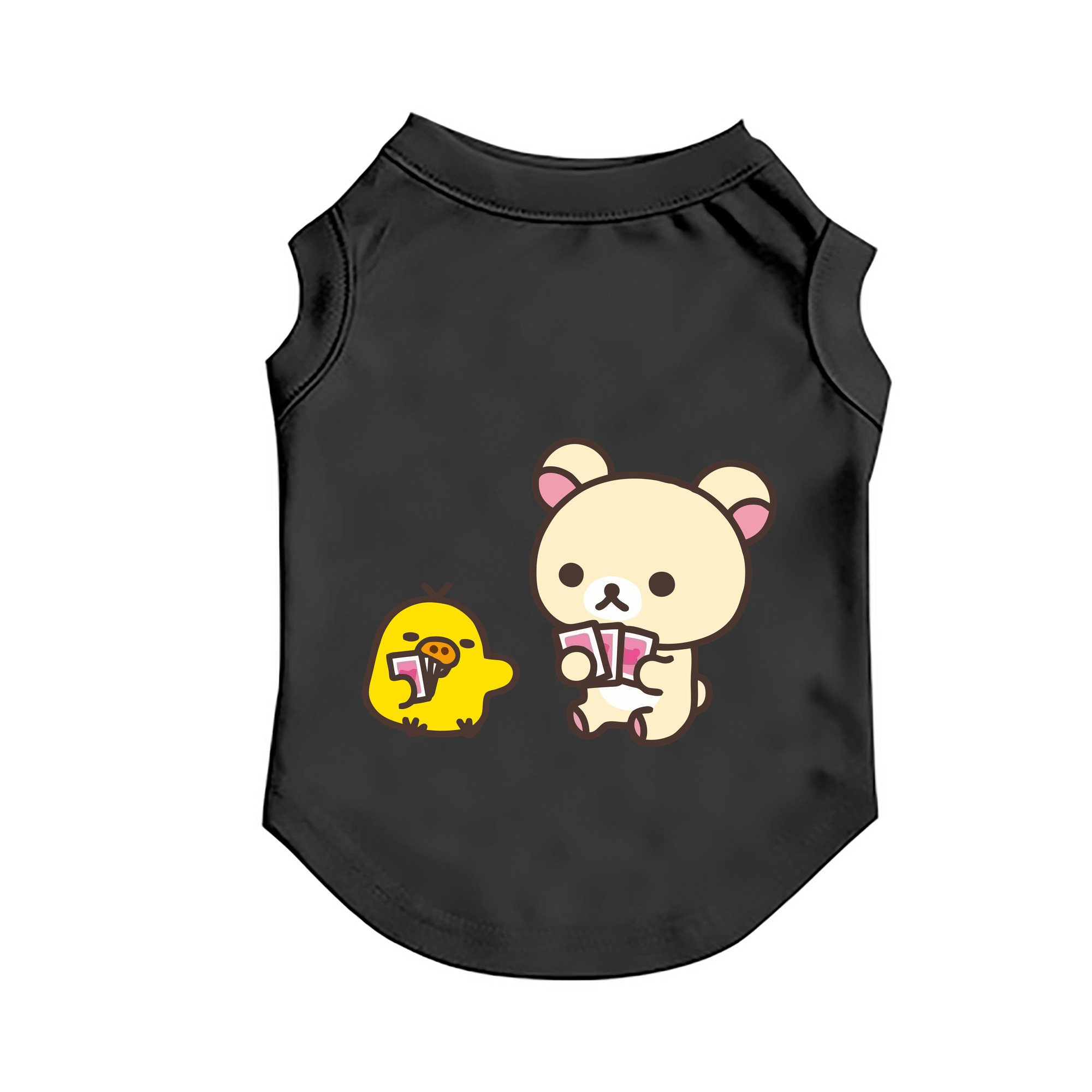 （画像用） リラックマ リラックマ キイロイトリ Rilakkuma Korilakkuma Kiiroitori ペット用ベスト