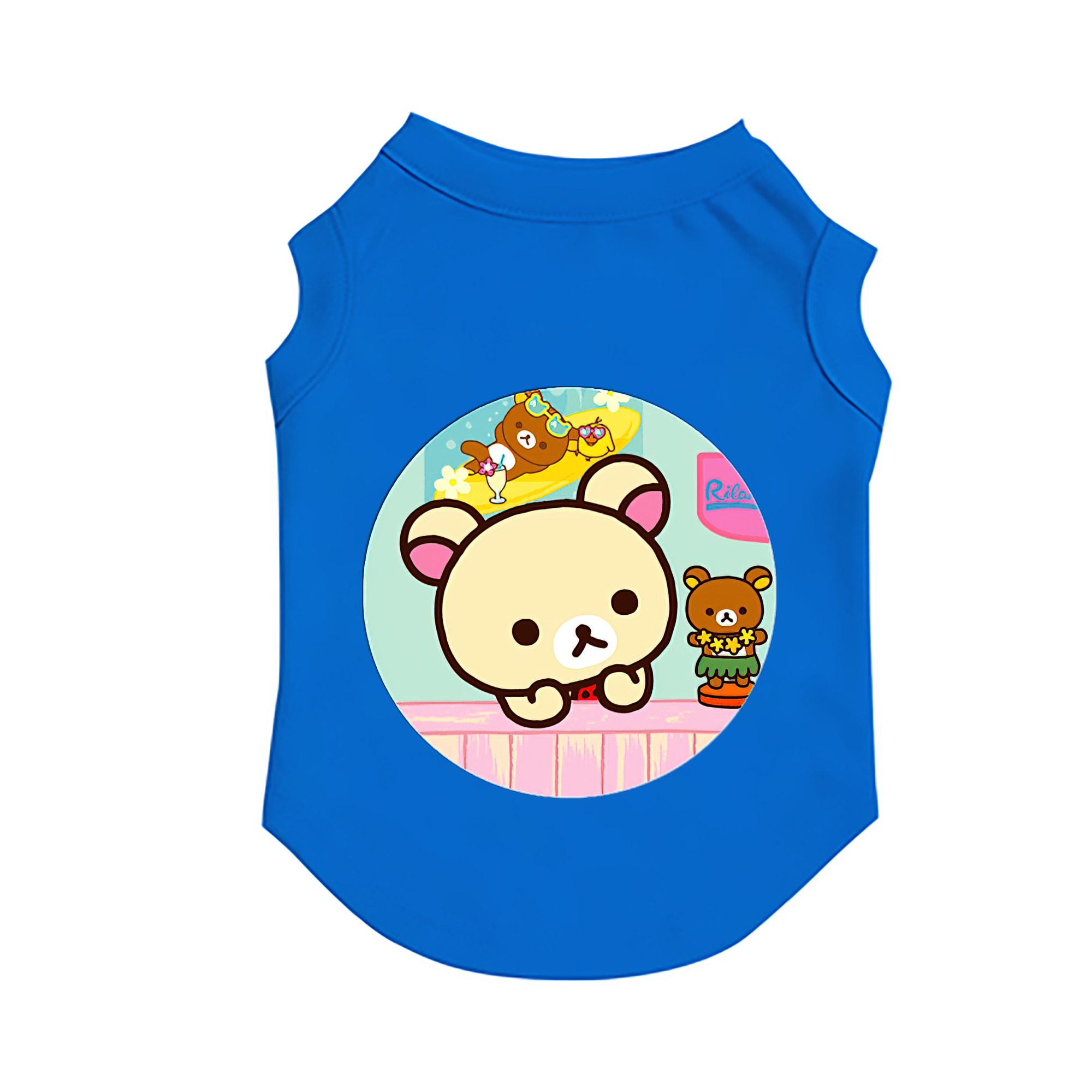 （画像用） リラックマ リラックマ キイロイトリ Rilakkuma Korilakkuma Kiiroitori ペット用ベスト