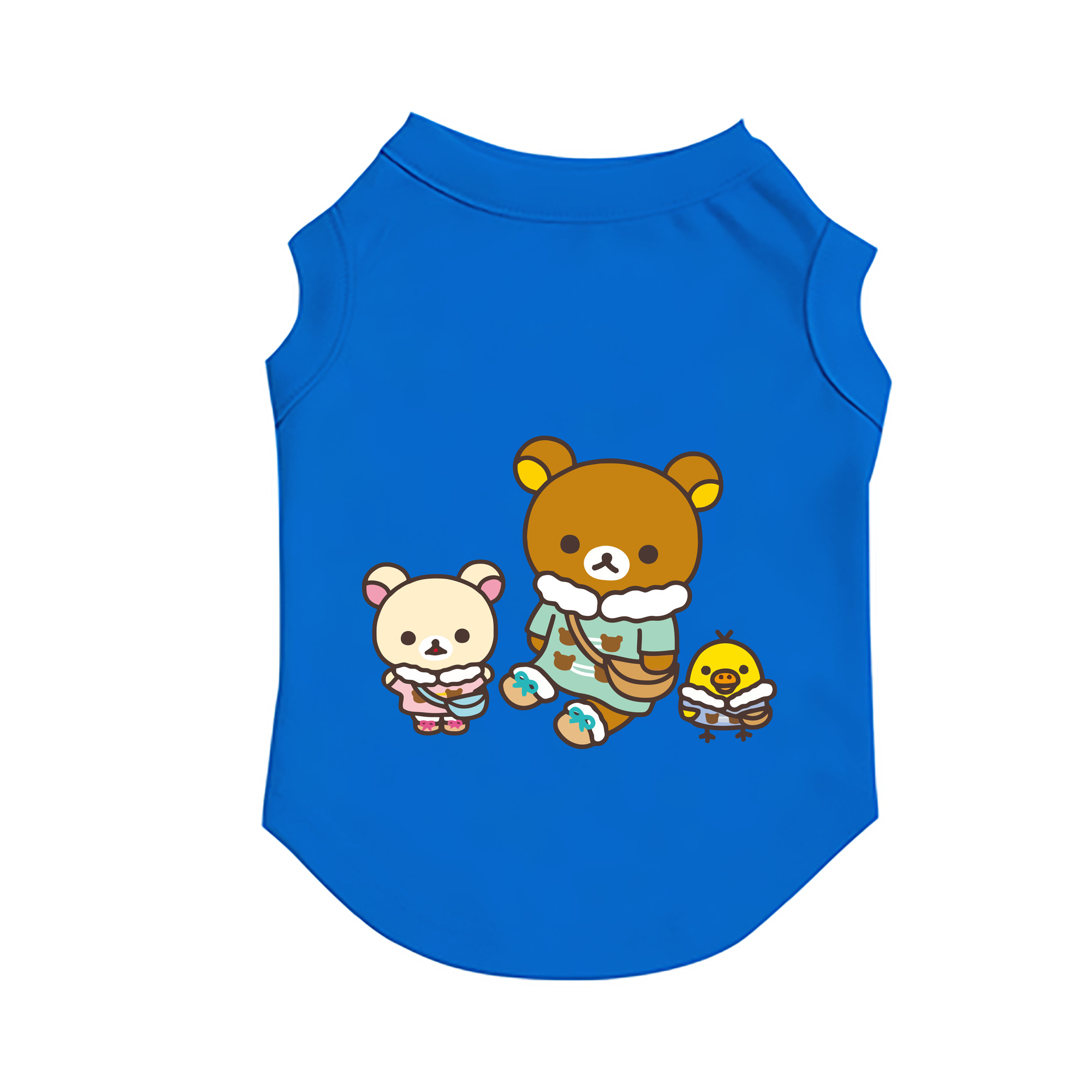 （画像用） リラックマ リラックマ キイロイトリ Rilakkuma Korilakkuma Kiiroitori ペット用ベスト