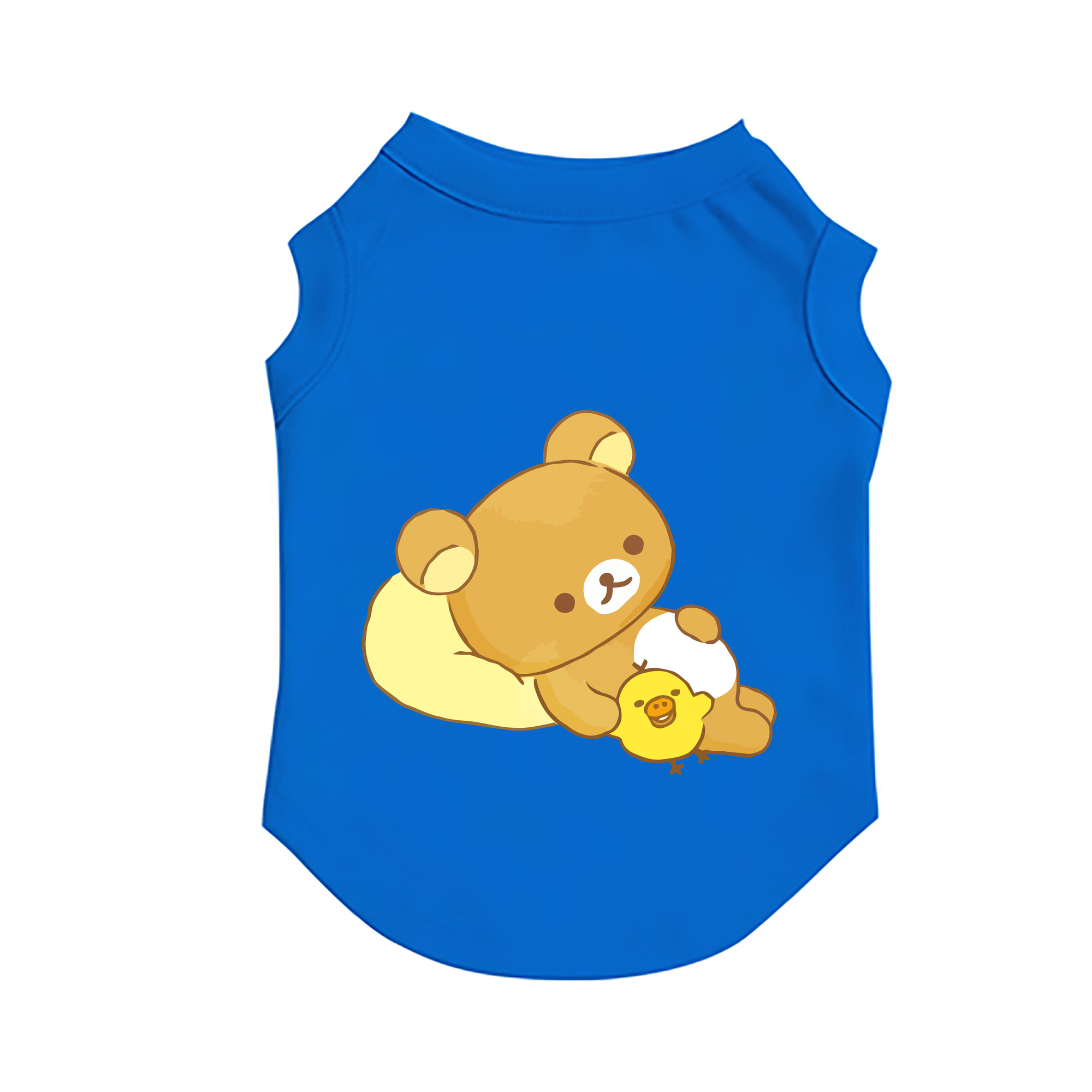 （画像用） リラックマ リラックマ キイロイトリ Rilakkuma Korilakkuma Kiiroitori ペット用ベスト