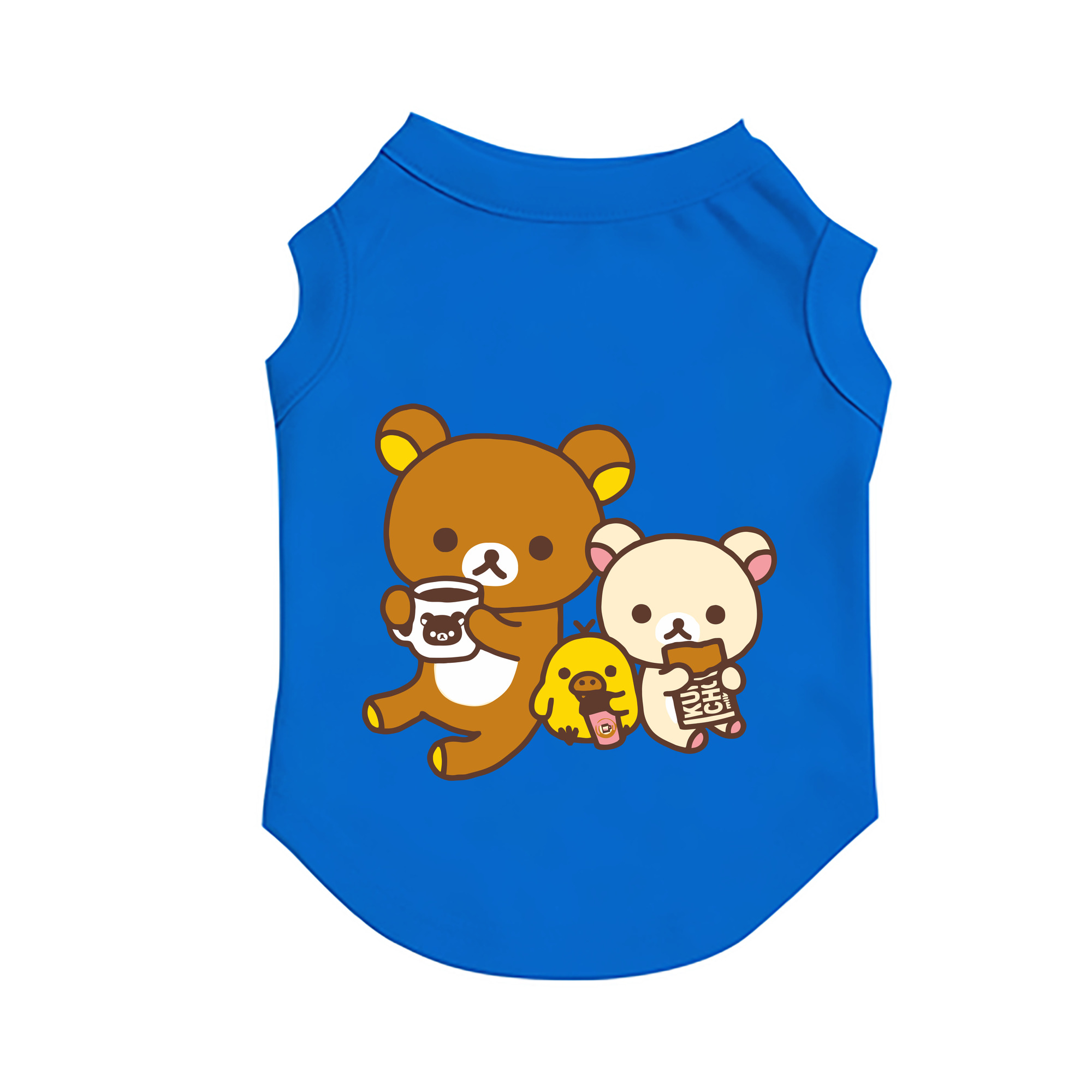 （画像用） リラックマ リラックマ キイロイトリ Rilakkuma Korilakkuma Kiiroitori ペット用ベスト