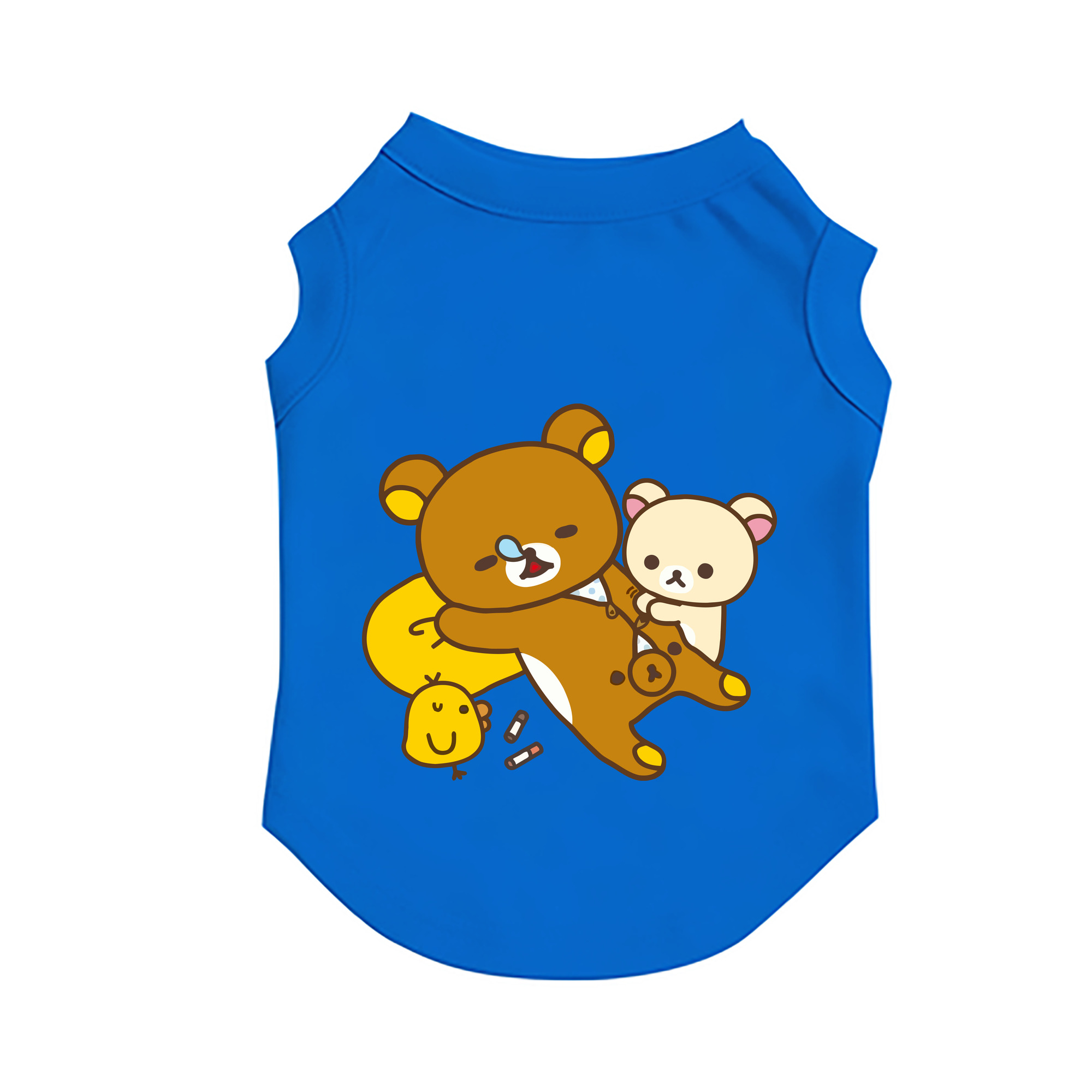 （画像用） リラックマ リラックマ キイロイトリ Rilakkuma Korilakkuma Kiiroitori ペット用ベスト