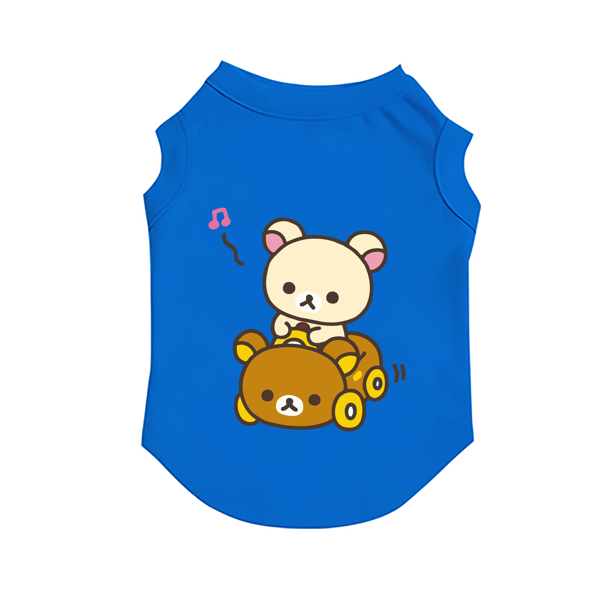 （画像用） リラックマ リラックマ キイロイトリ Rilakkuma Korilakkuma Kiiroitori ペット用ベスト