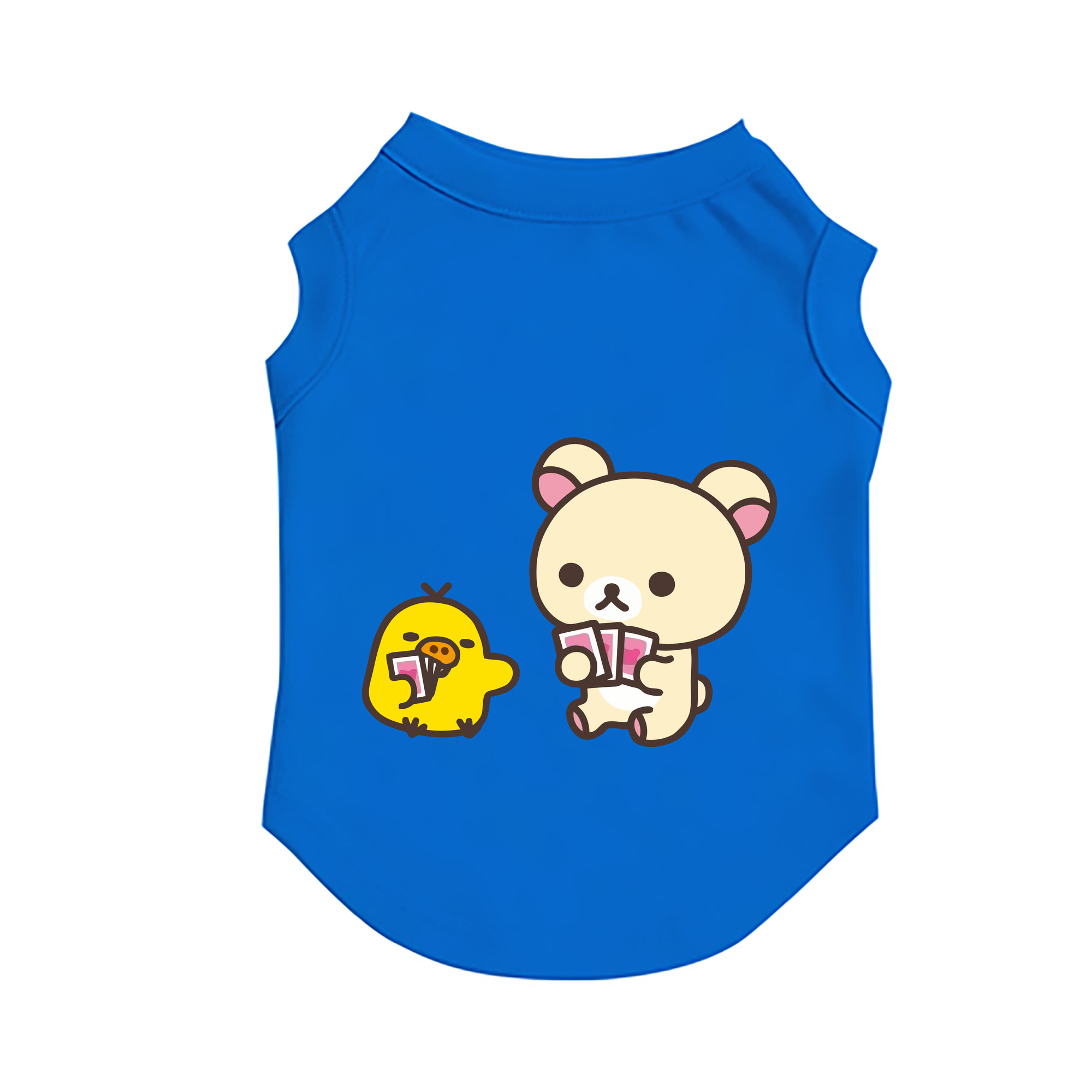 （画像用） リラックマ リラックマ キイロイトリ Rilakkuma Korilakkuma Kiiroitori ペット用ベスト