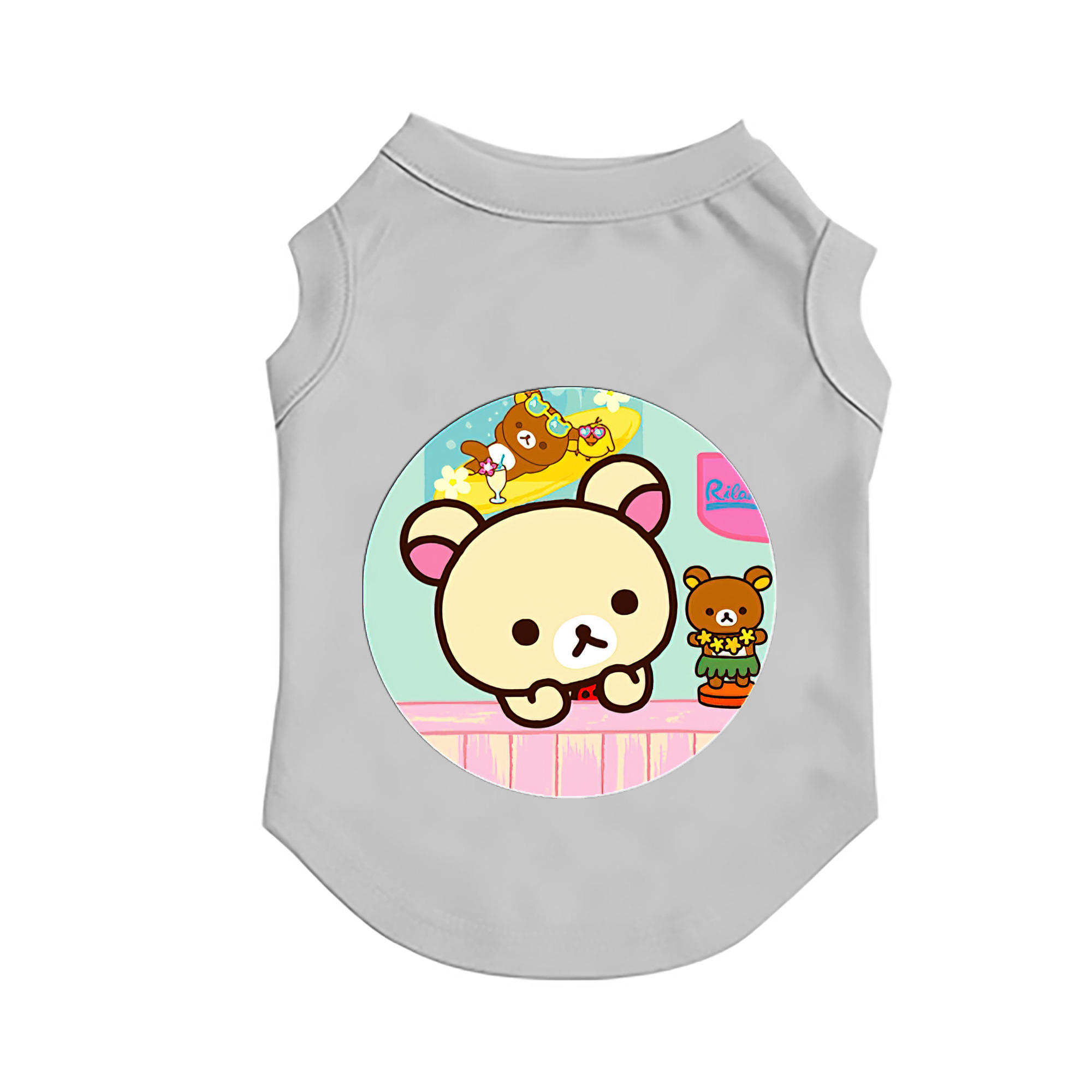 （画像用） リラックマ リラックマ キイロイトリ Rilakkuma Korilakkuma Kiiroitori ペット用ベスト